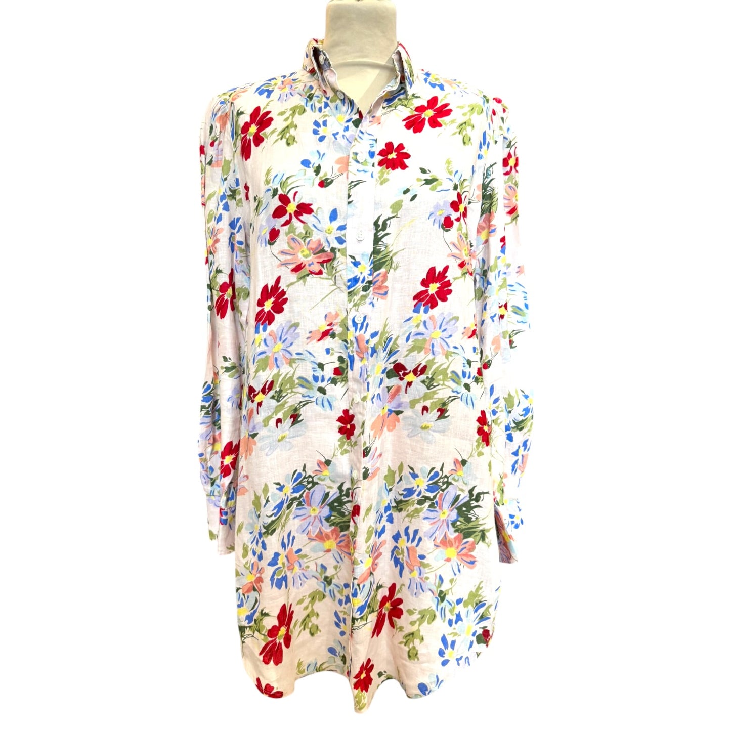Polo Ralph Lauren Floral Linen Tunic - 14