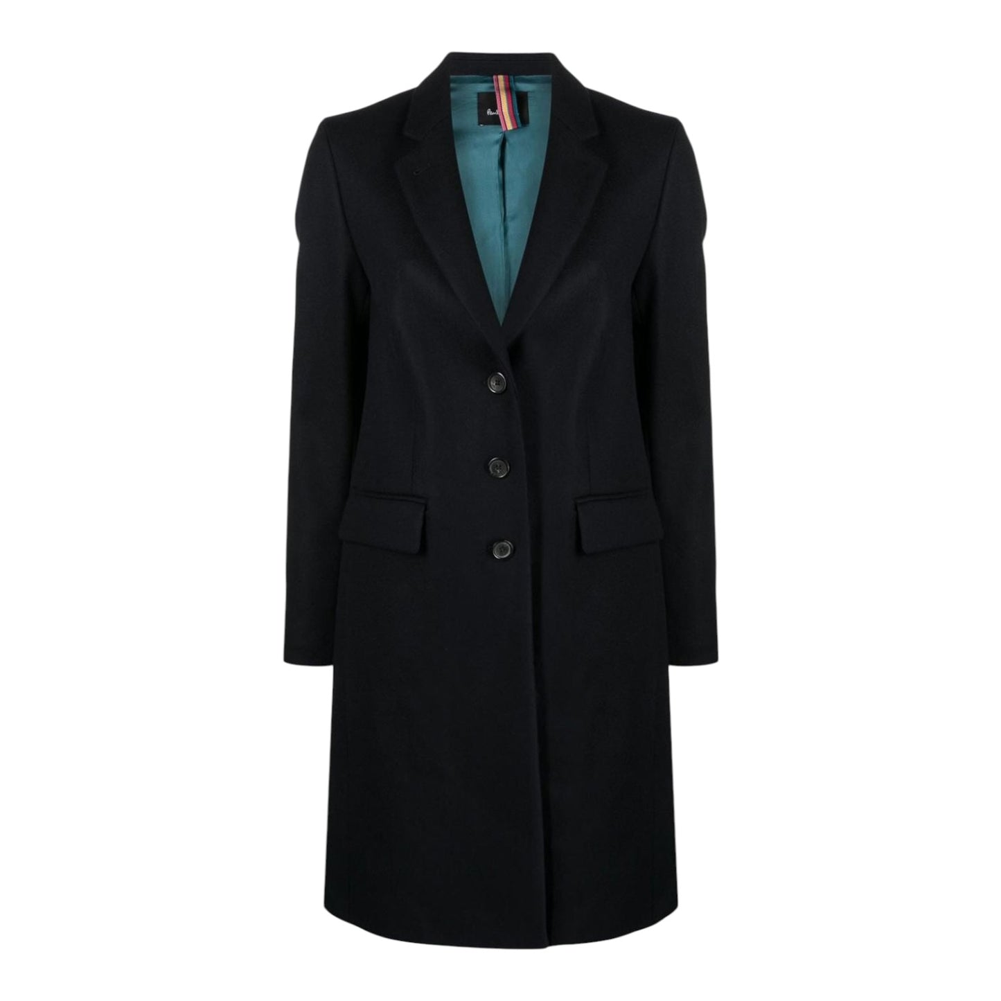 Paul Smith Wool Blend Single Breasted Coat - 12