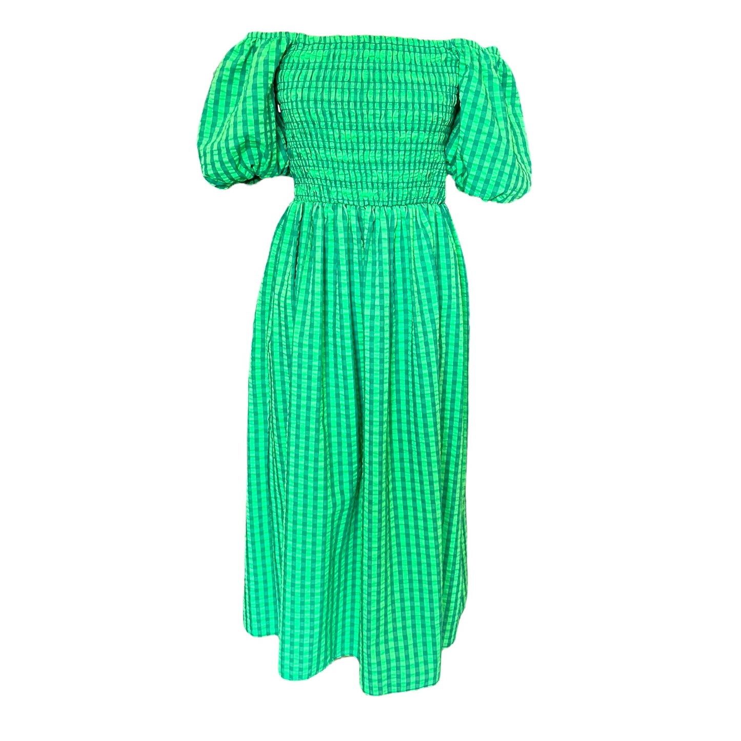 Never Fully Dressed Green Midi Dress - 8