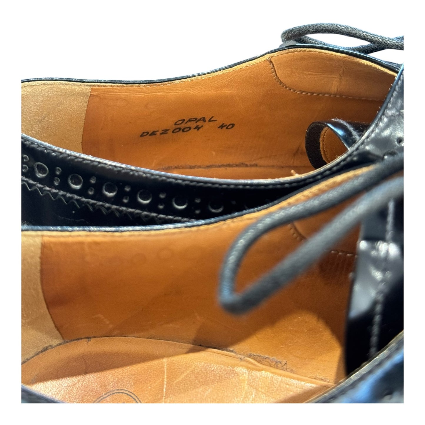 Church's Opal Black Brogues - 40/7