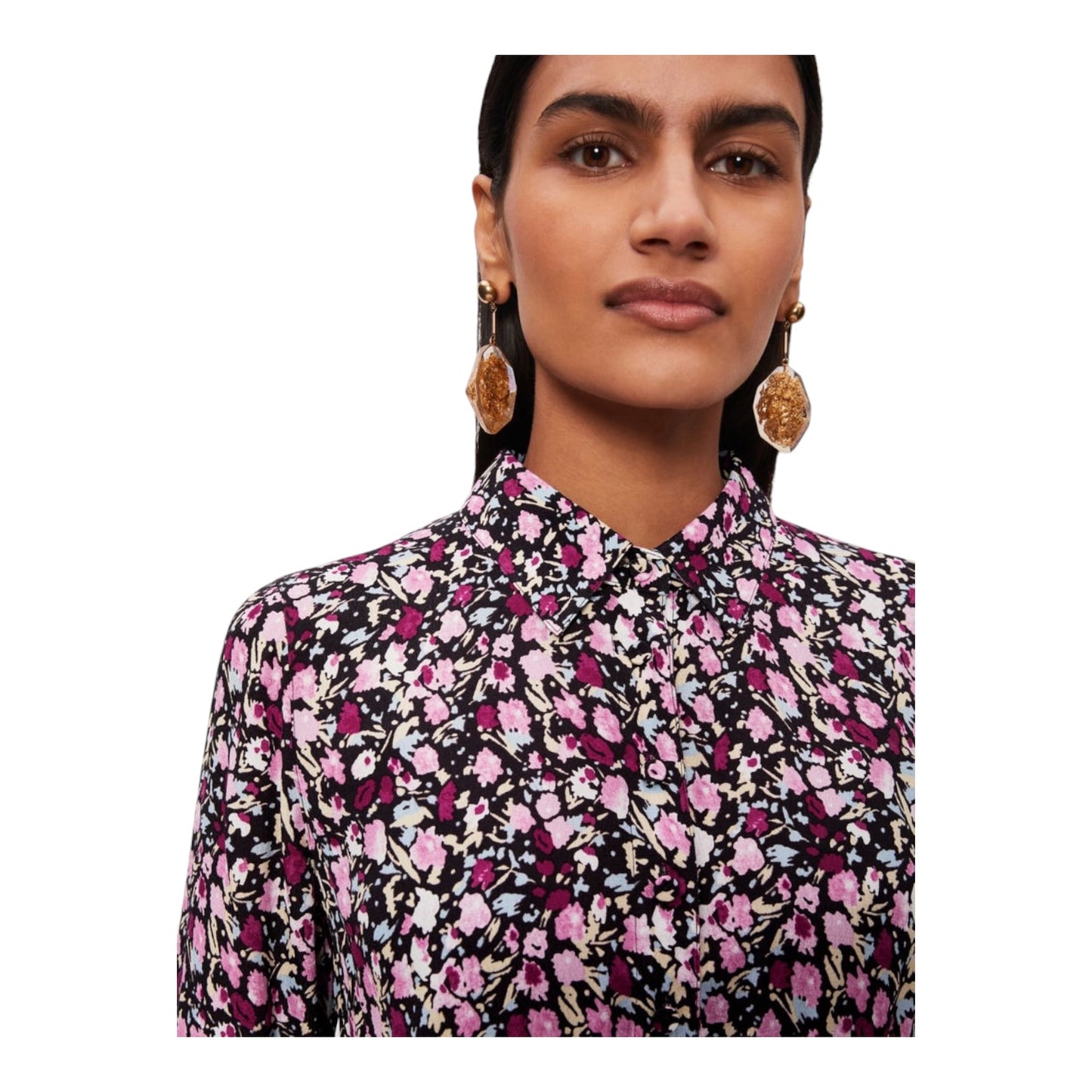Jigsaw Carnation Midi Dress - 14