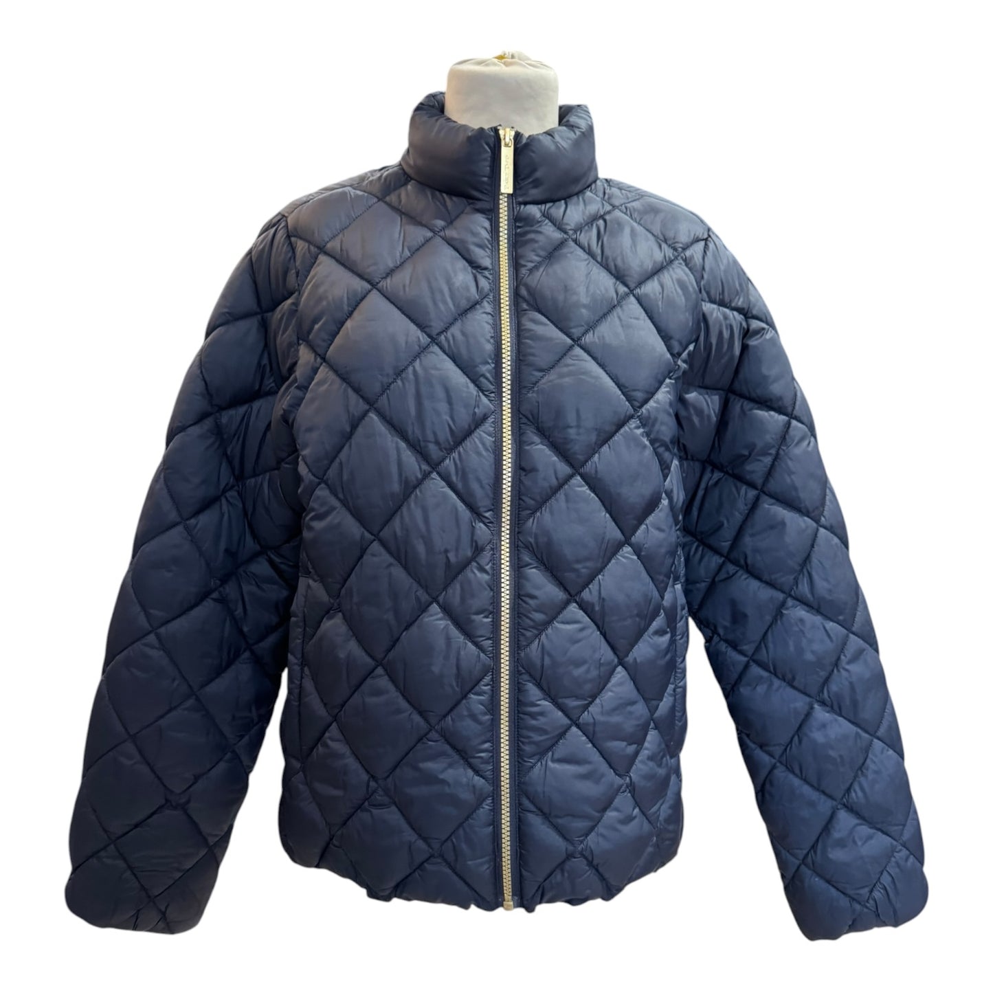 Part Two Navy Olia Quilted Jacket - 10
