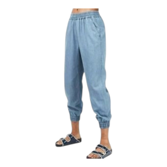 Sweaty Betty Light Blue Twilight 7/8 Trousers - 14