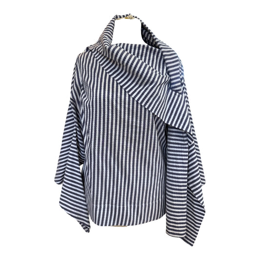 Vivienne Westwood Blue and White Stripe Top - 12/14