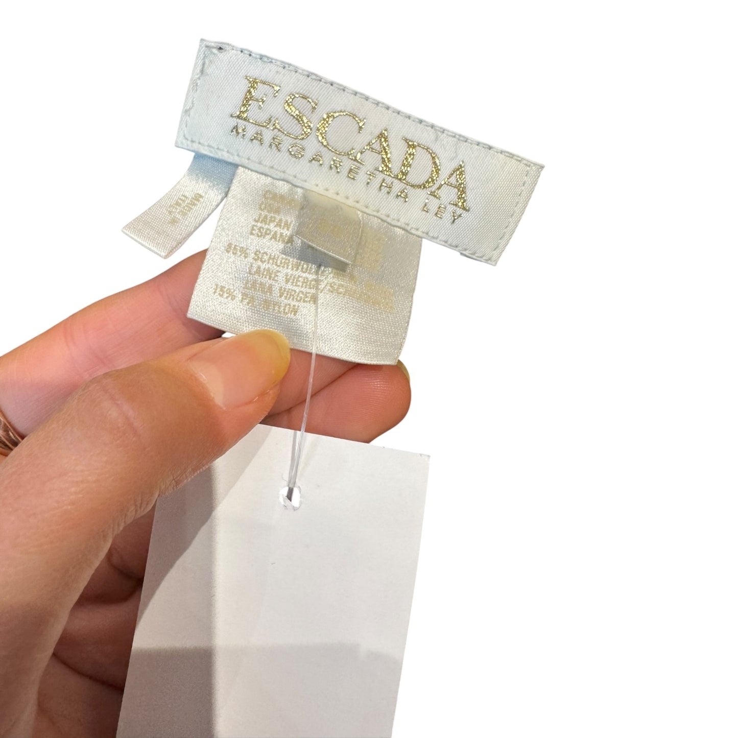 Escada Black Wool Skirt Suit - 8/10