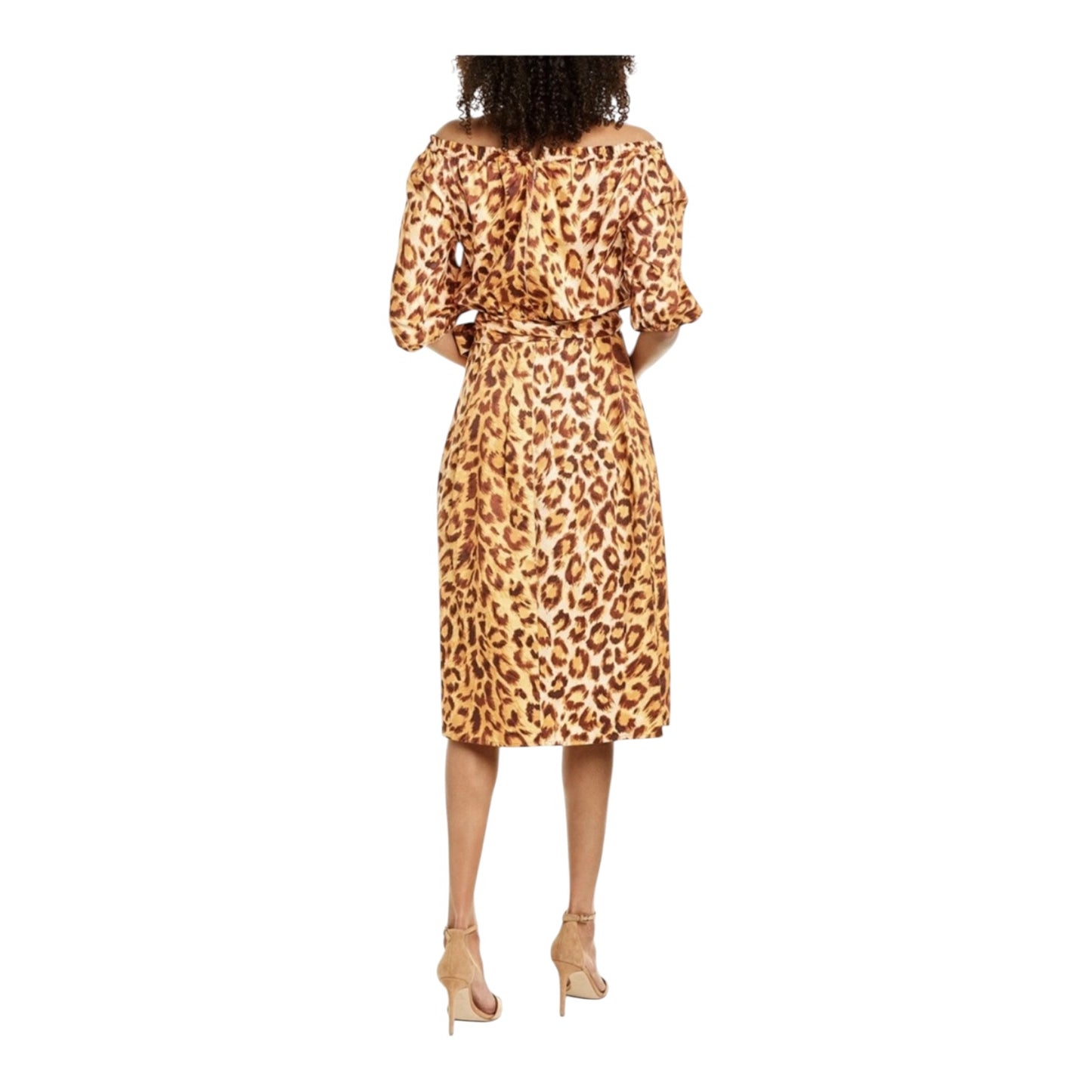 Kate Spade Panthera Puff Sleeve Dress - 8 - NEW