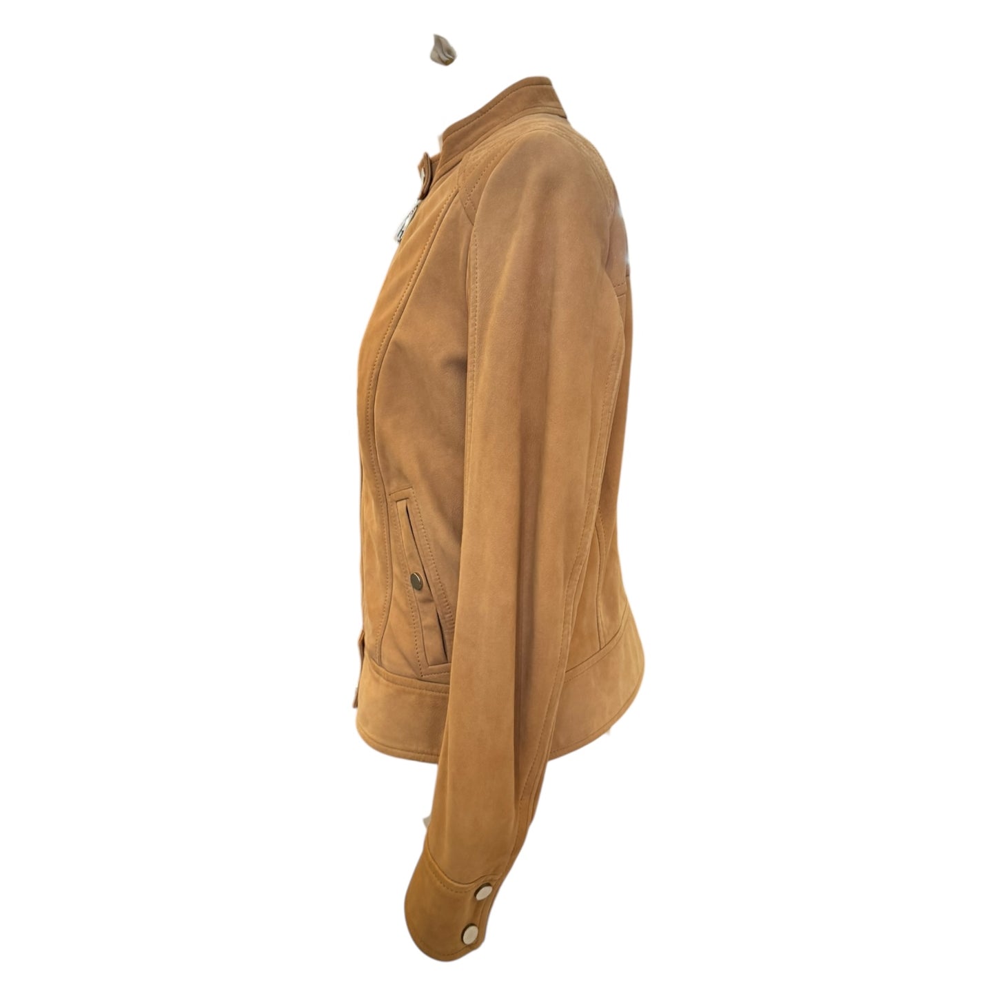 Hugo Boss Tan Suede Jacket - 12 - NEW