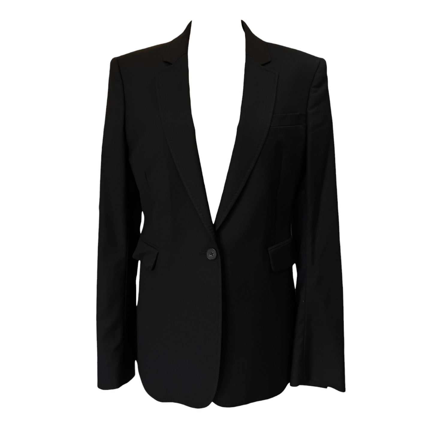 Joseph Black Wool Blazer - 10