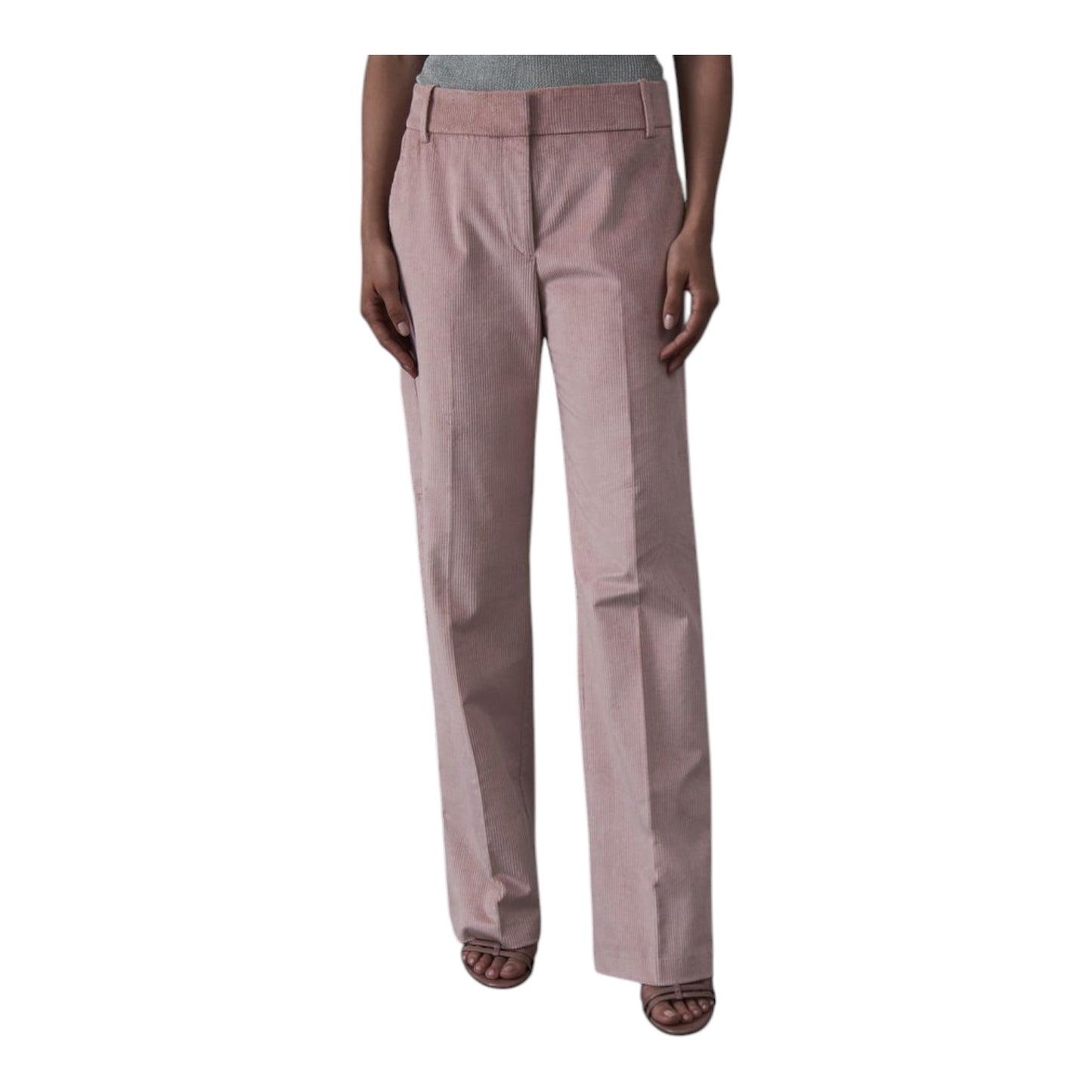 Reiss Carie Blush Pink Cord Trouser Suit - 8/10