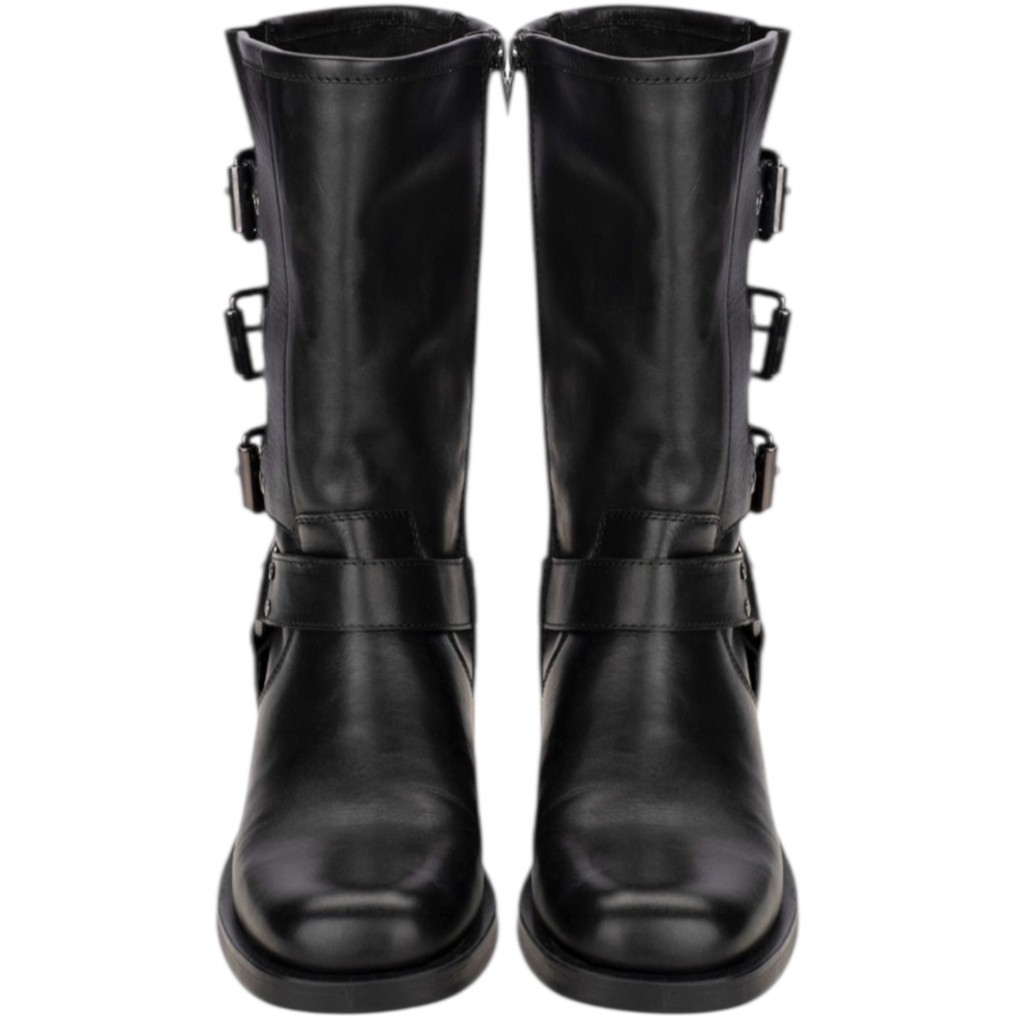 PS Poelman Black Modular Biker Boots - 40 / 7 - NEW