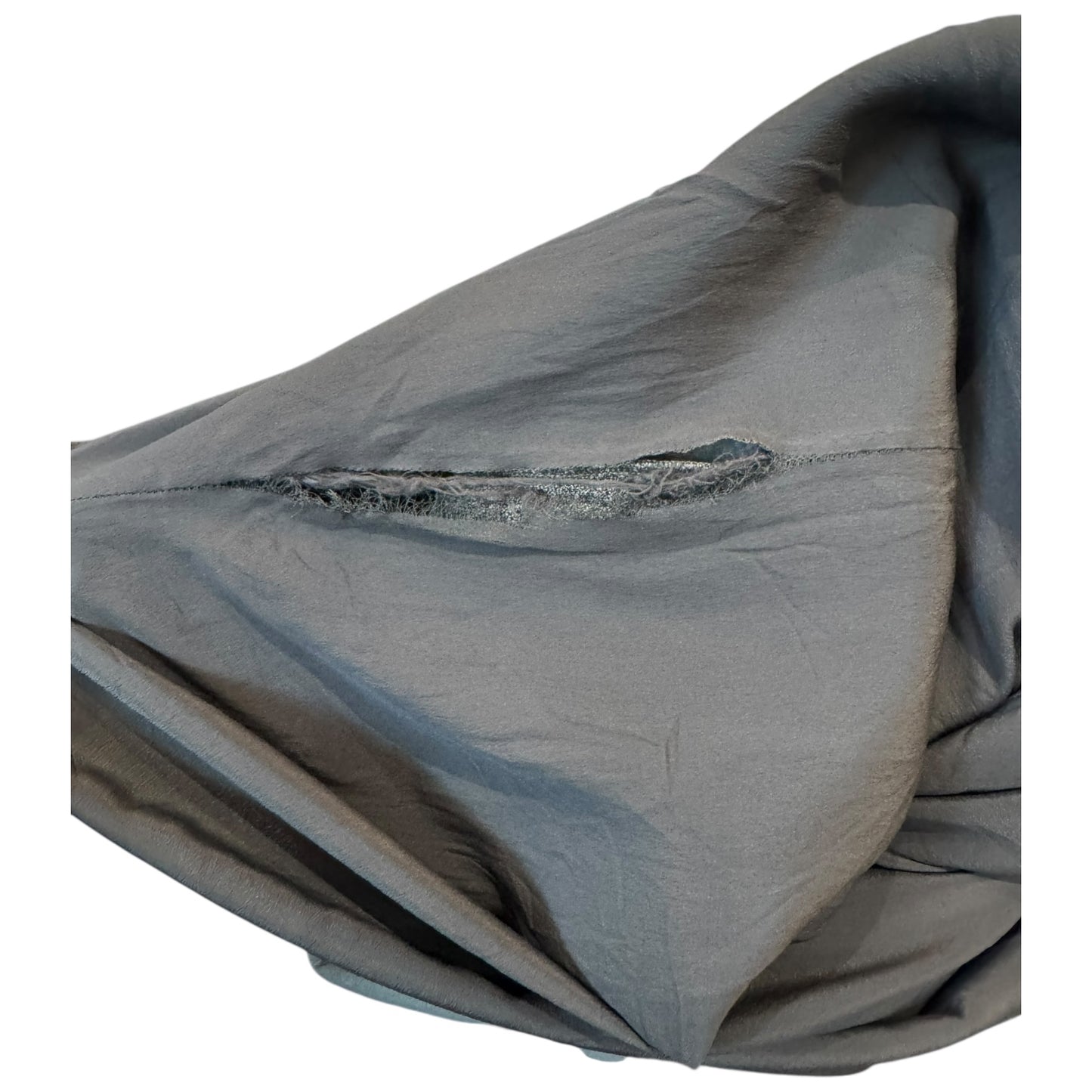 Alexander McQueen Grey Zip Detail Dress - 12