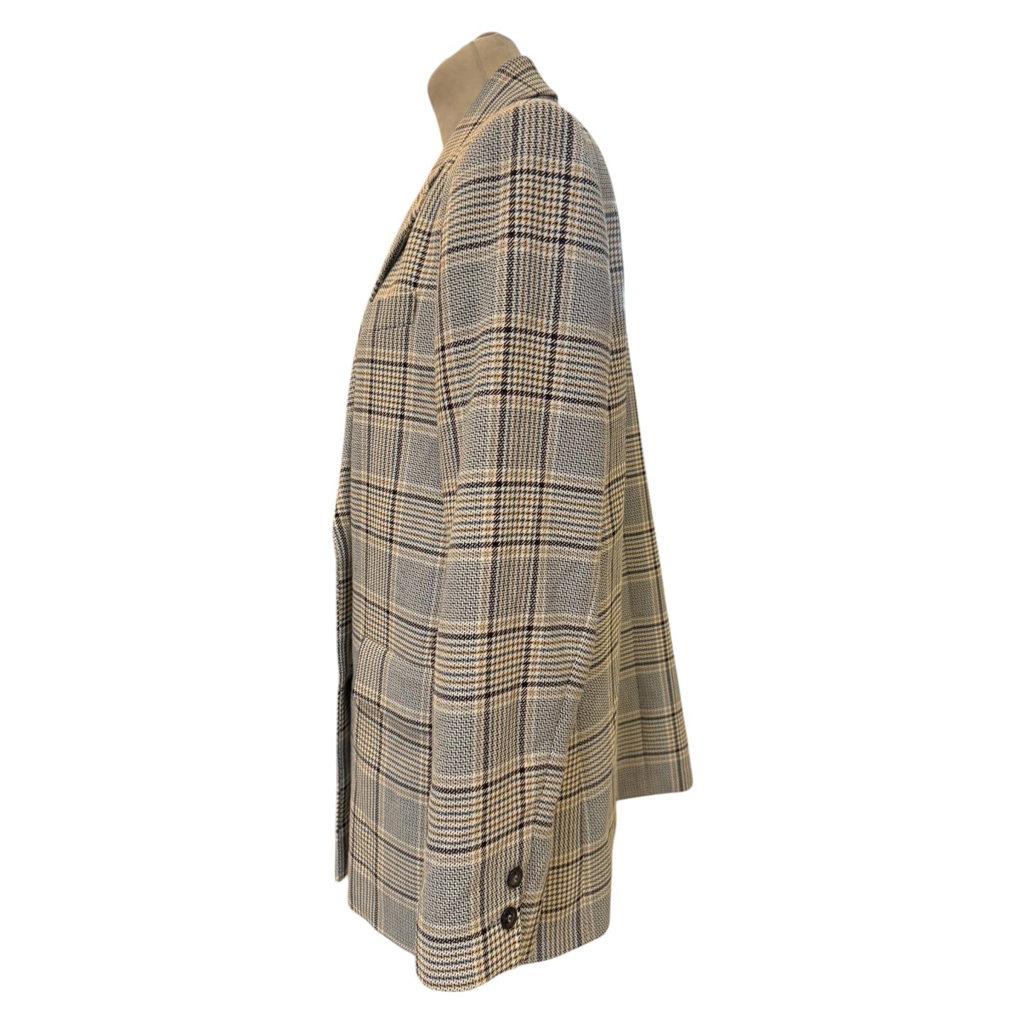 Whistles Check Blazer - 12 - NEW