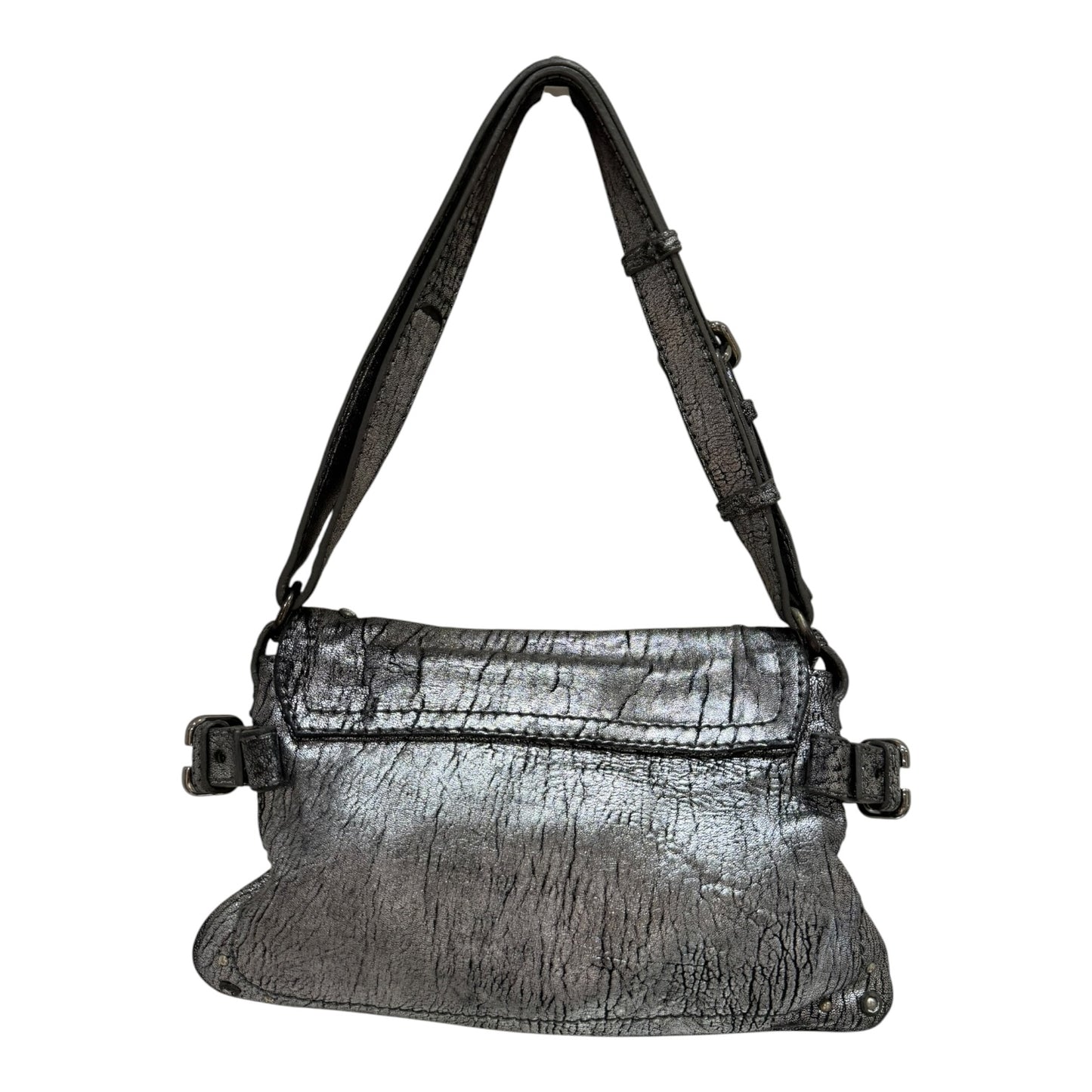Chloe Paddington Silver Shoulder Bag
