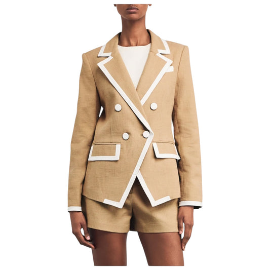 Veronica Beard Edison Dickey Blazer - 10