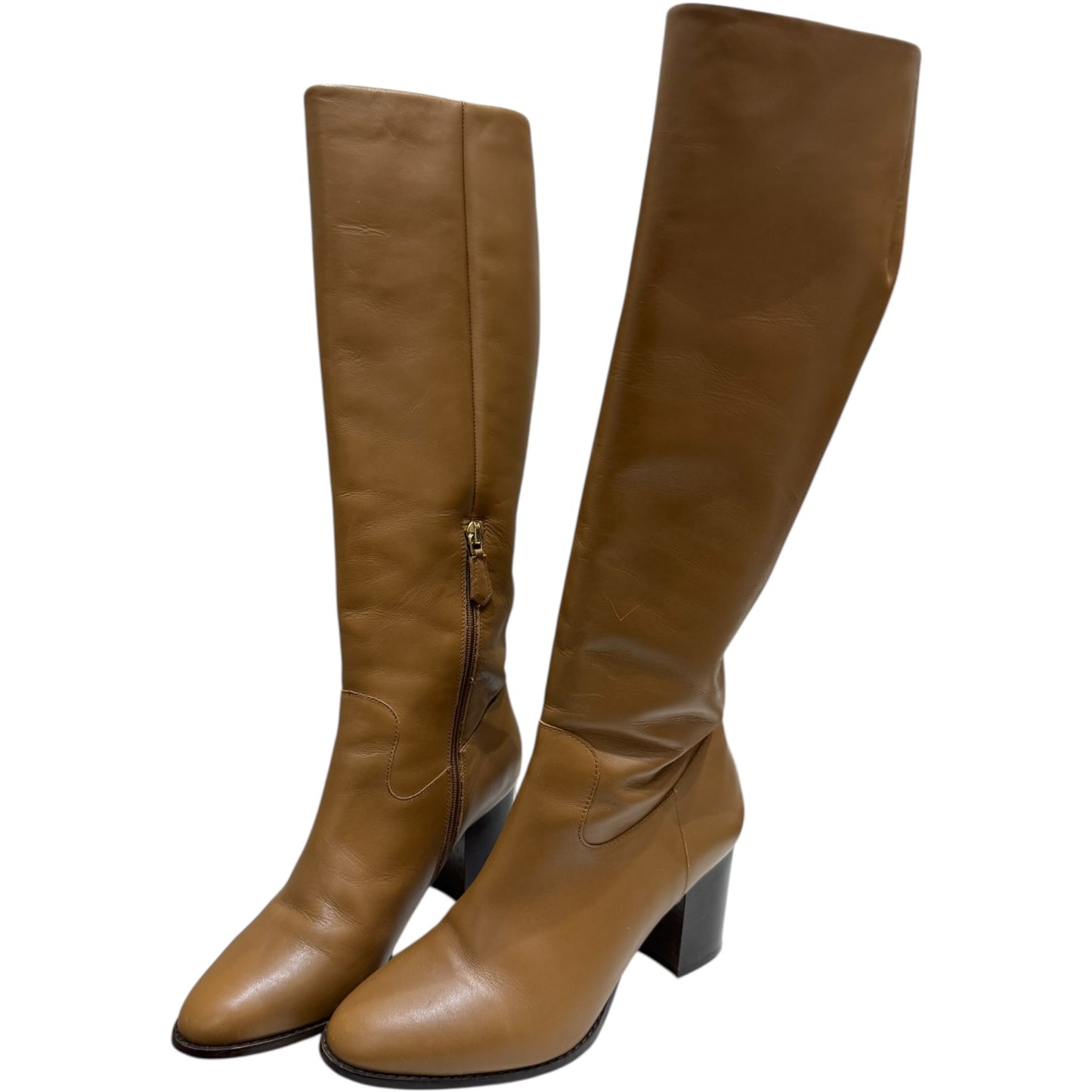 LK Bennett Brown Knee High Boots - 39