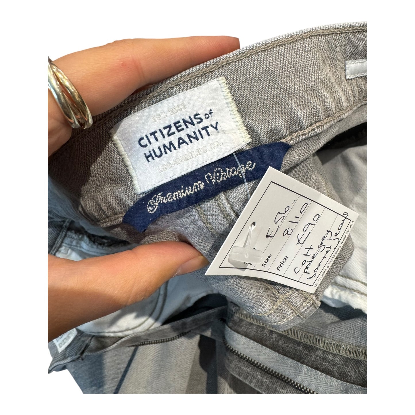 Citizens of Humanity Miro Mid Rise Barrel Leg Jean - 6
