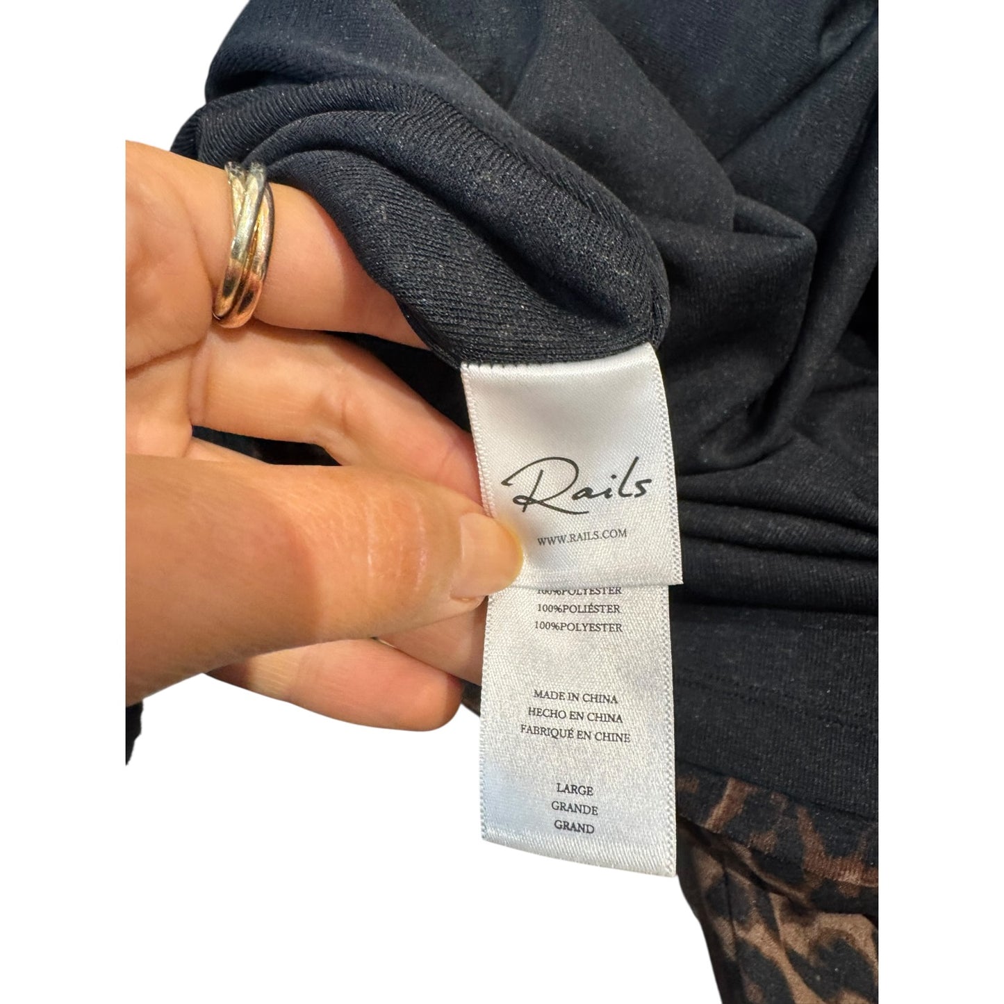 Rails Rebecca Dress in Leopard - 12/14