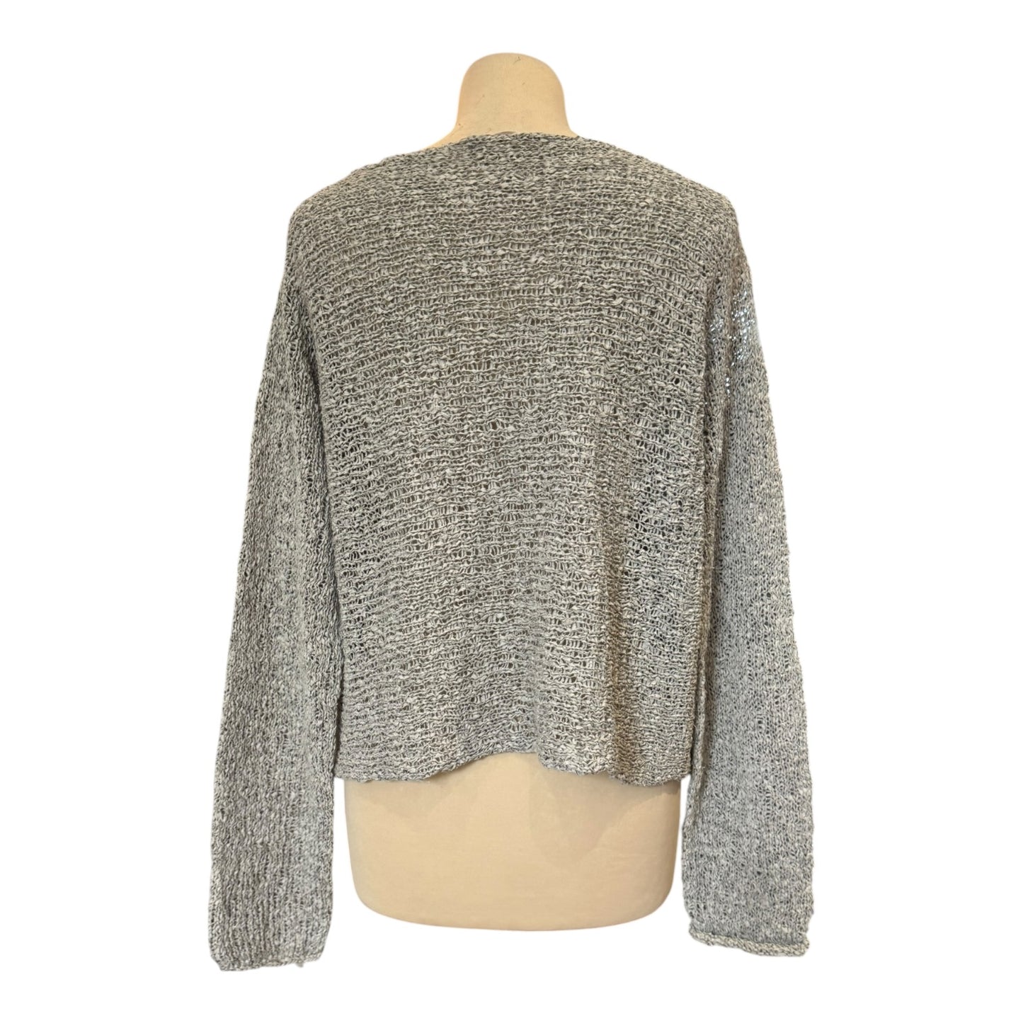 Annette Gortz Grey Loop Knit Sweater - 12