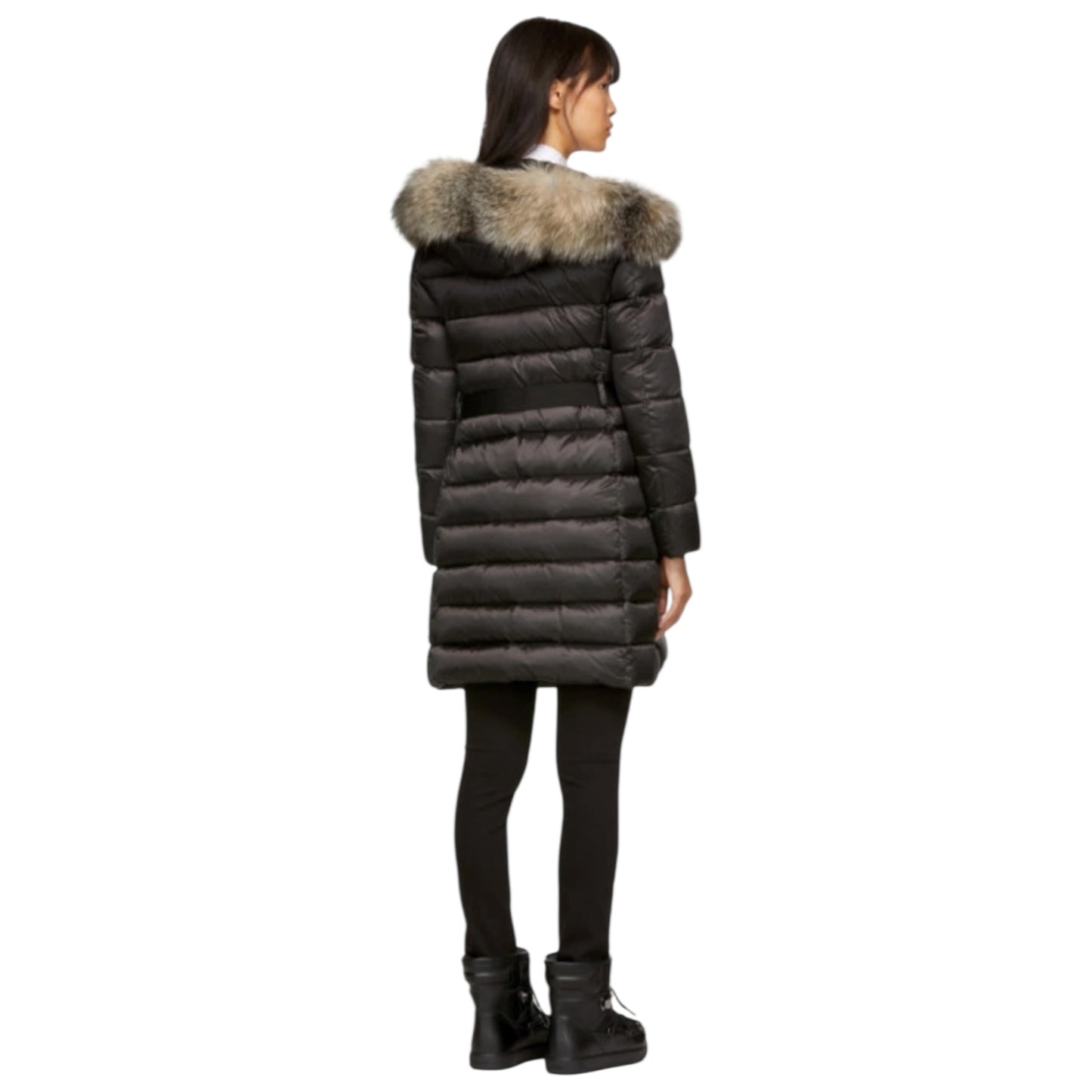 Moncler Black Tinuviel Down Puffer Coat - 8