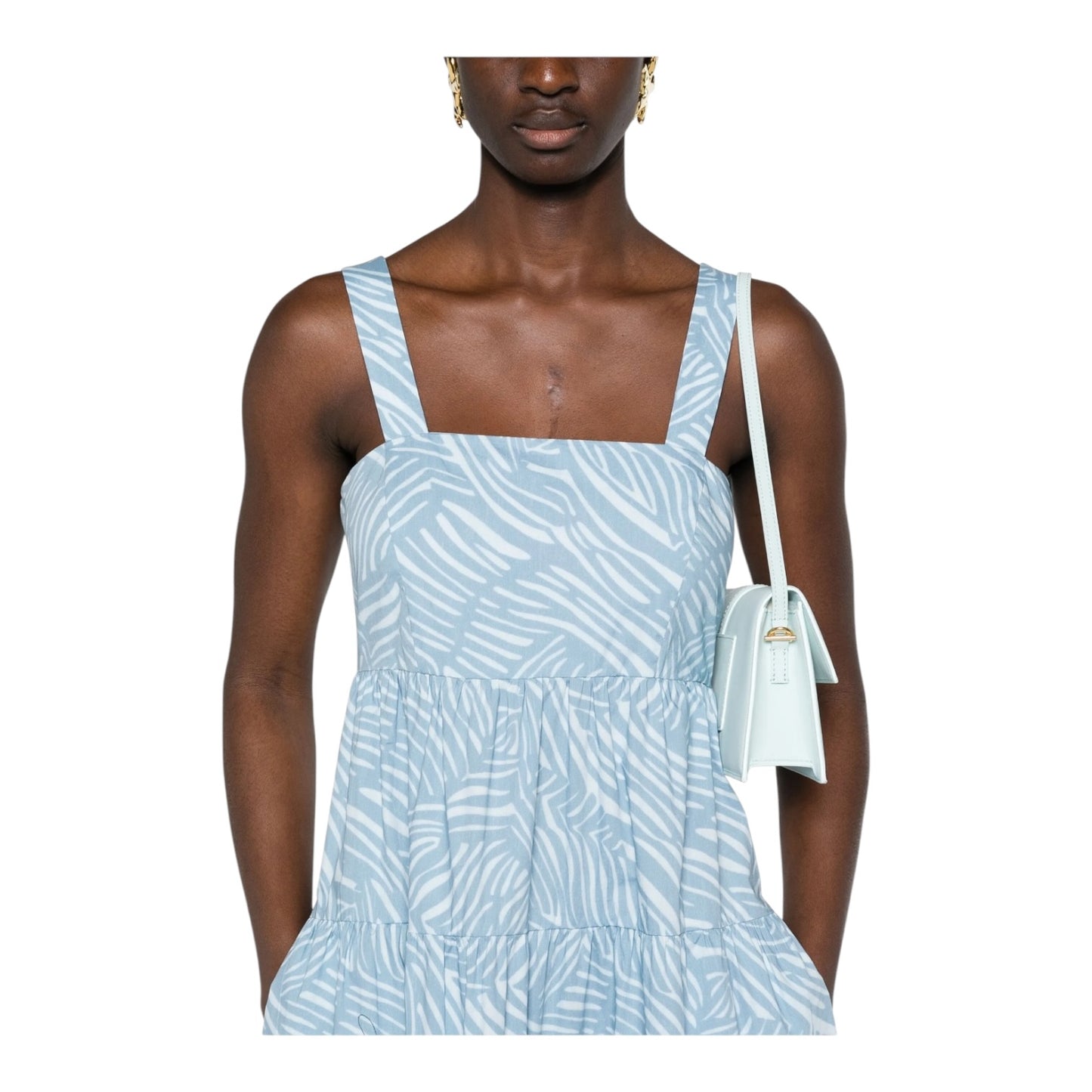 Michael Kors Zebra Print Organic Cotton Dress - 12