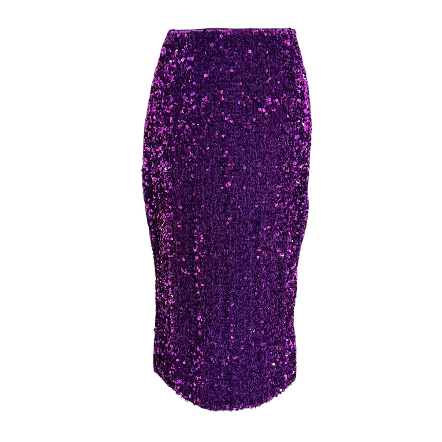 Phase Eight Purple Sequin Skirt - 10 - NEW