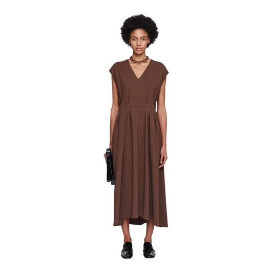 Joseph Brown Cody Midi Dress - 12