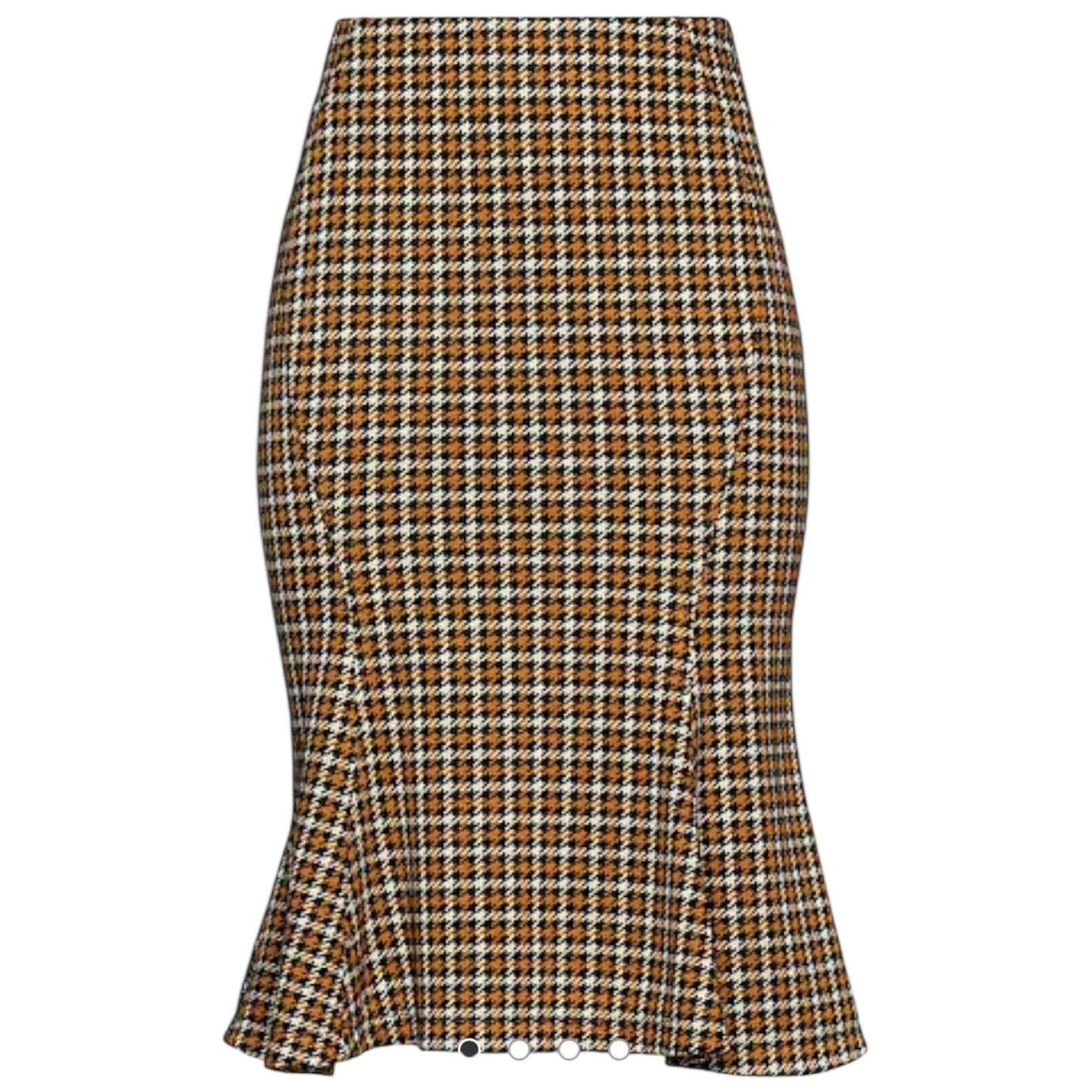 Marni Navy and Mustard Midi Skirt - 12