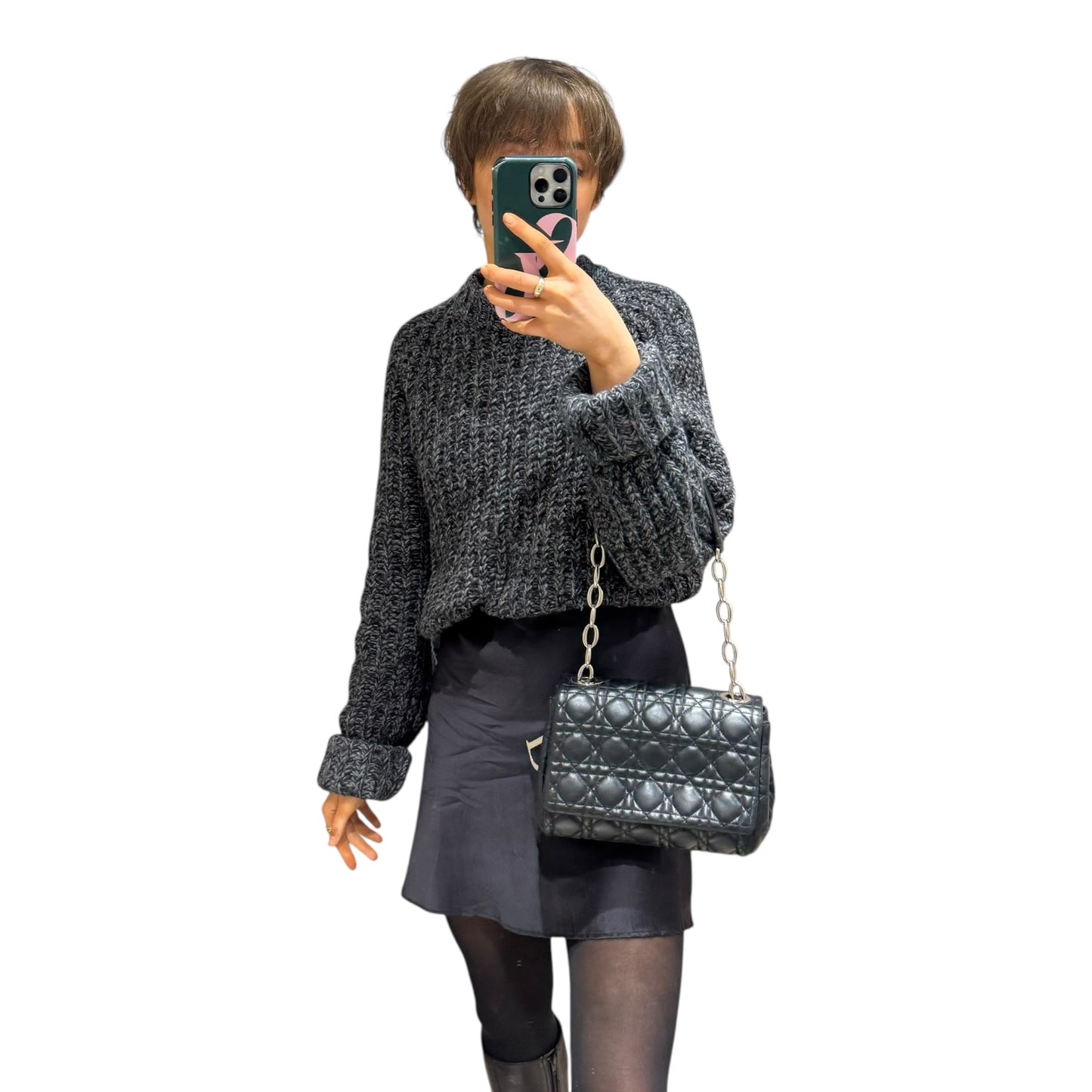 Christian Dior Promenade Quilted Flap Bag