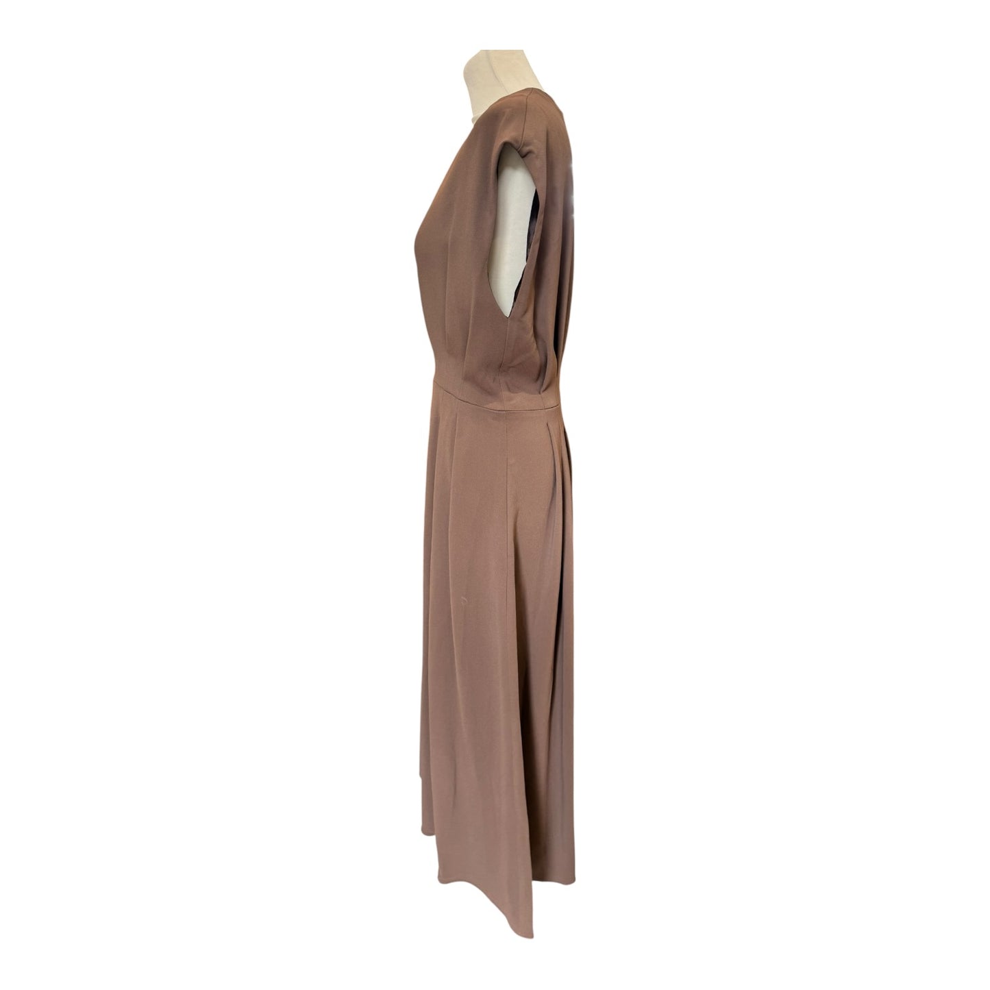 Joseph Brown Cody Midi Dress - 12