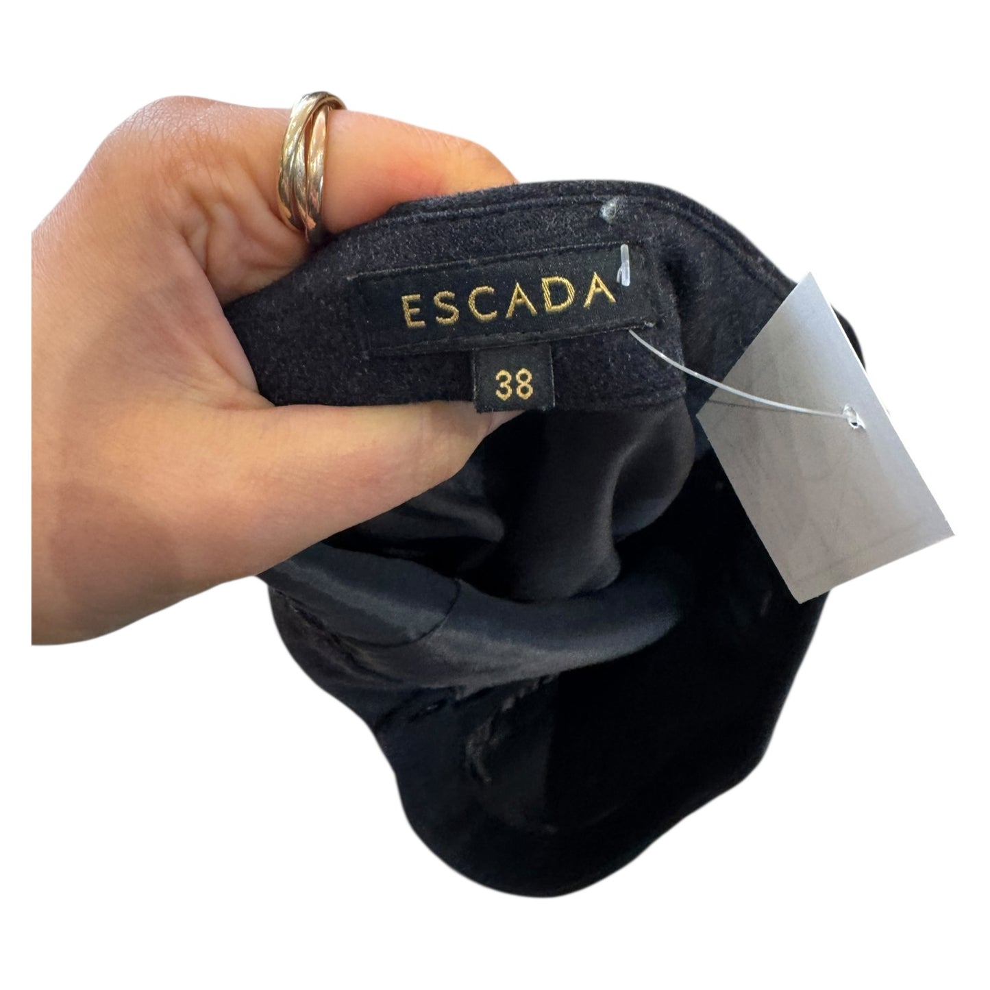 Escada Grey Wool and Cashmere Trousers - 12