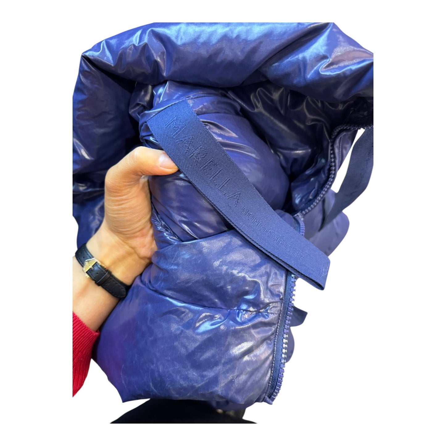 Marella Navy Puffer Coat - 8/10