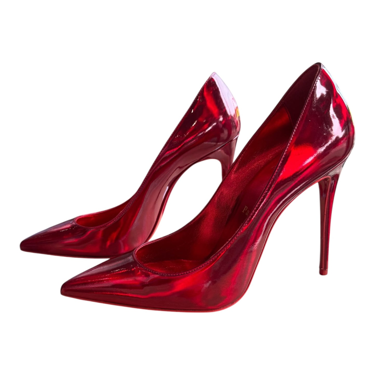 Christian Louboutin So Kate 100 Patent Leather Pumps - 37.5 / 4.5