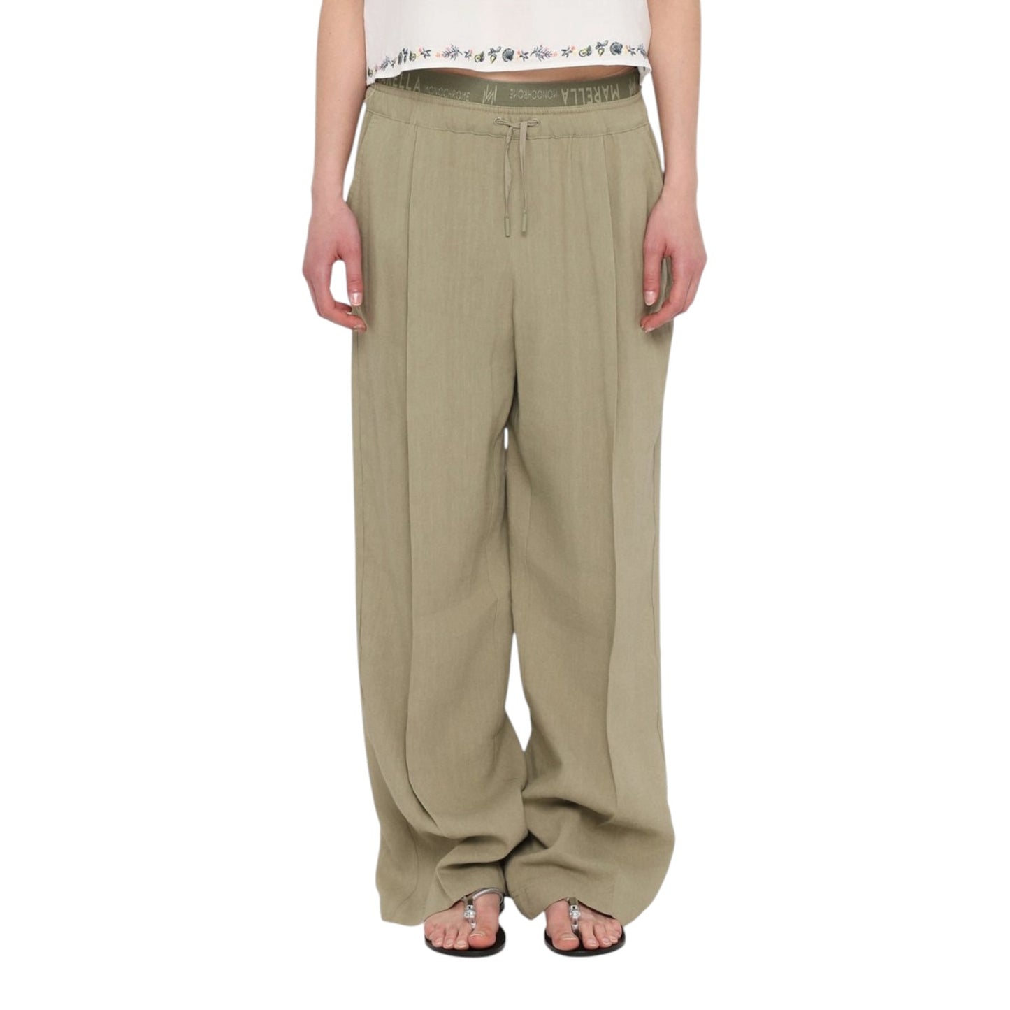 Marella Monochrome Linen Blend Two Piece - 12