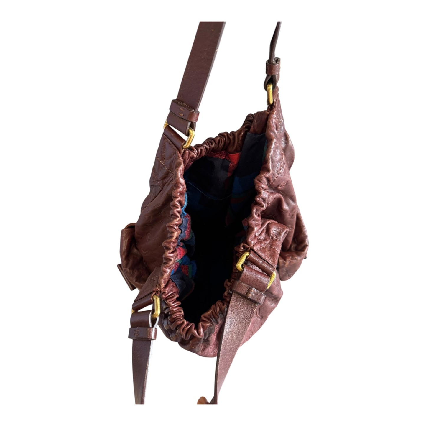 Marc Jacobs Conker Embossed Hobo Tote Bag