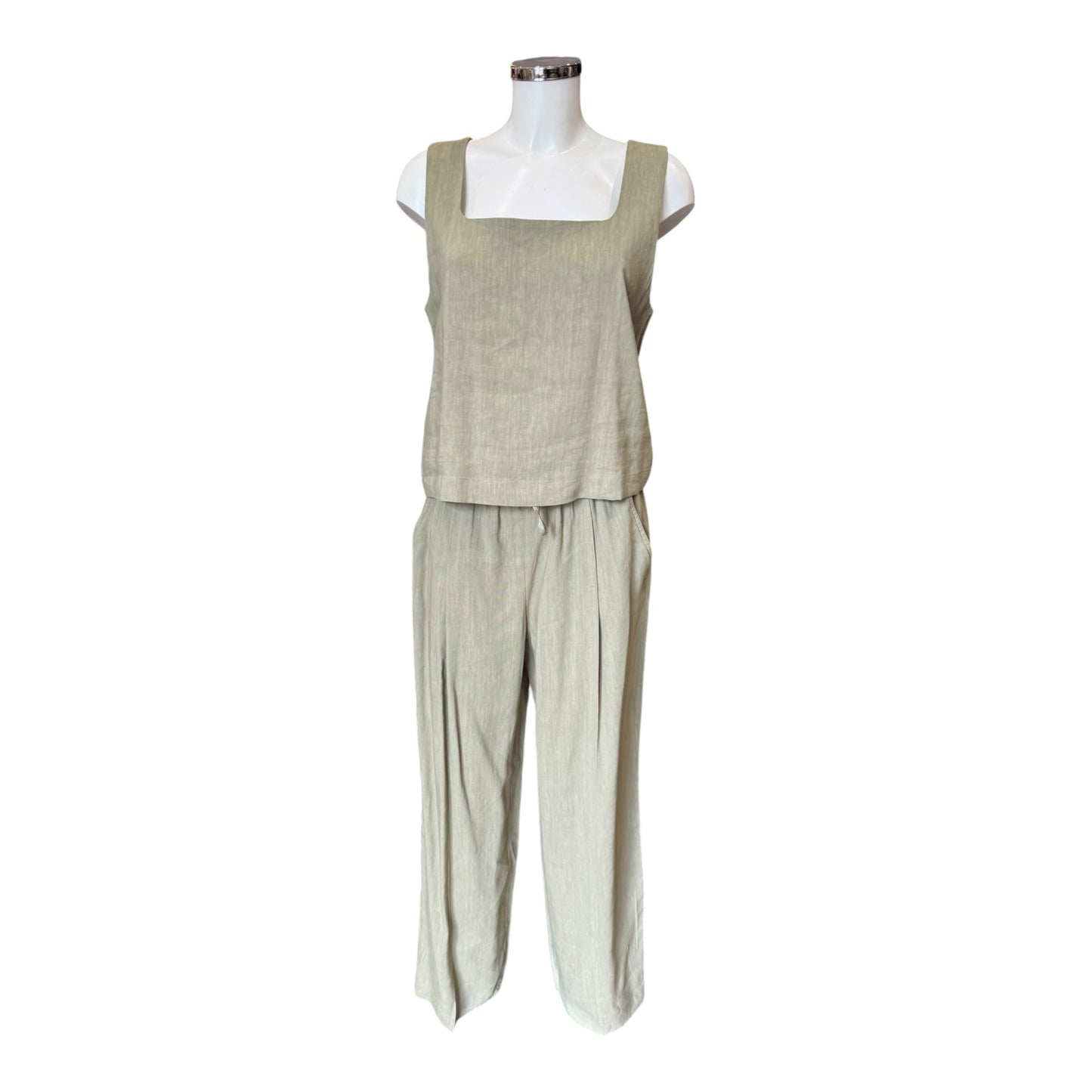 Marella Monochrome Linen Blend Two Piece - 12
