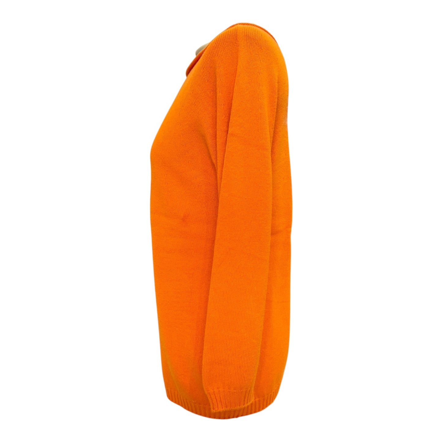 Max Mara Orange Summer Knit Jumper - 12
