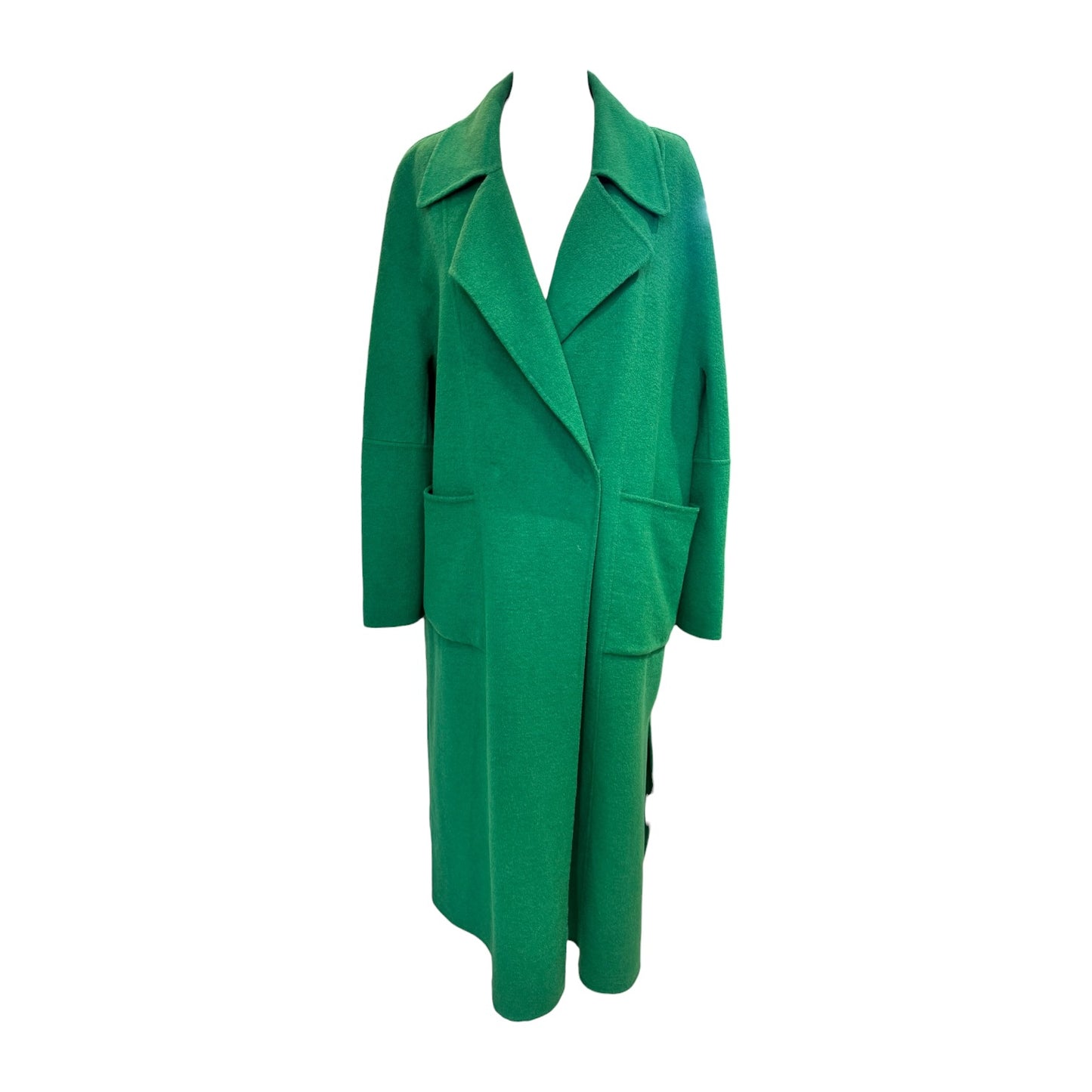 Riani Green Wool Blend Coat - 14/16