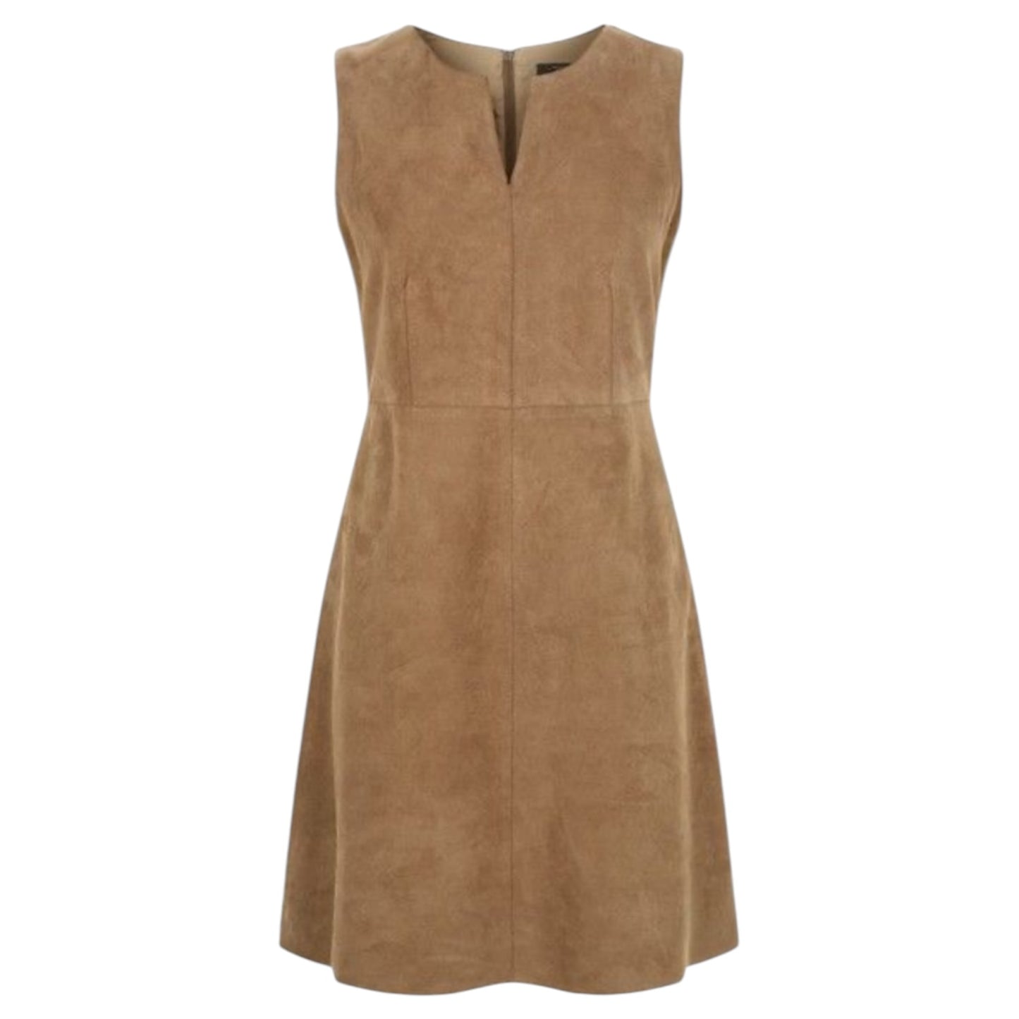 Weekend Max Mara Camel Suedette Dress - 12