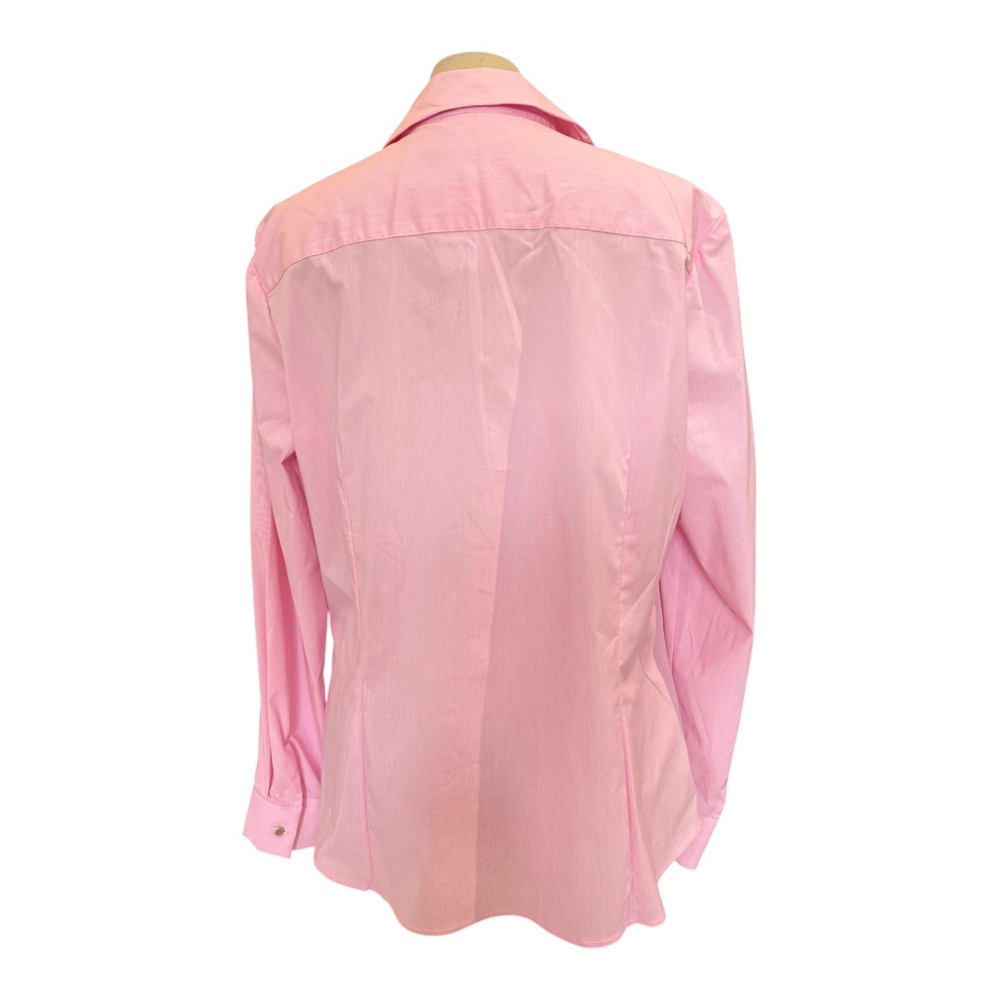 Bariloche Pink Ruffle Shirt - 12 - NEW
