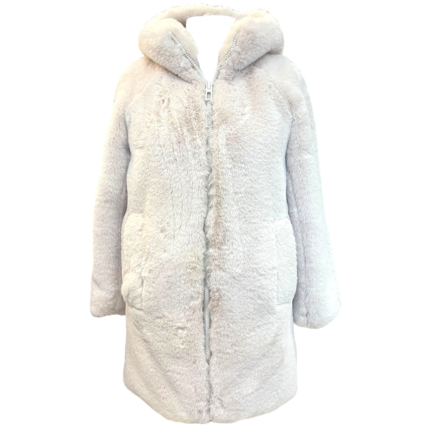 Bimba Y Lola Cream Fluffy Coat