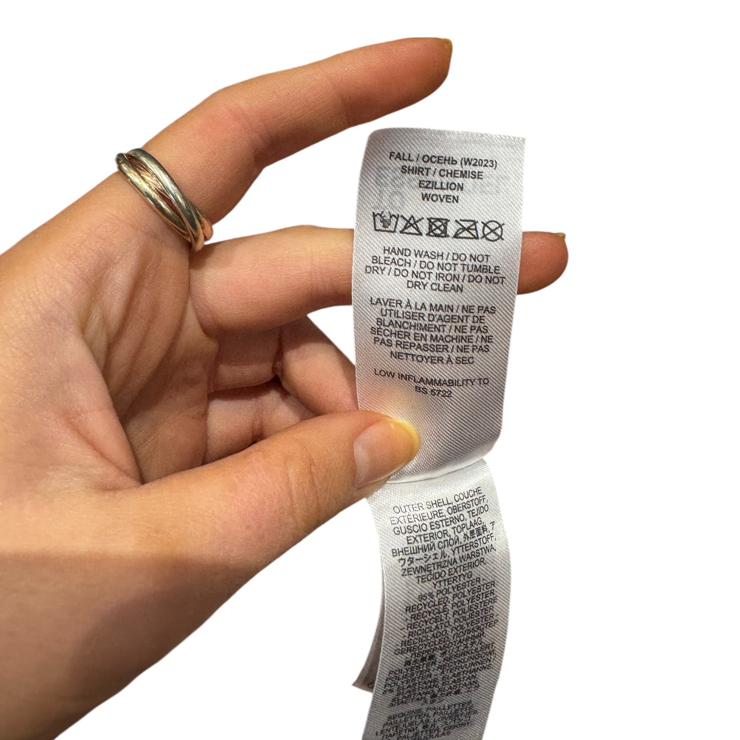 Essentiel Antwerp Ezilion Rose Gold Sequin Top - XS (Oversized)