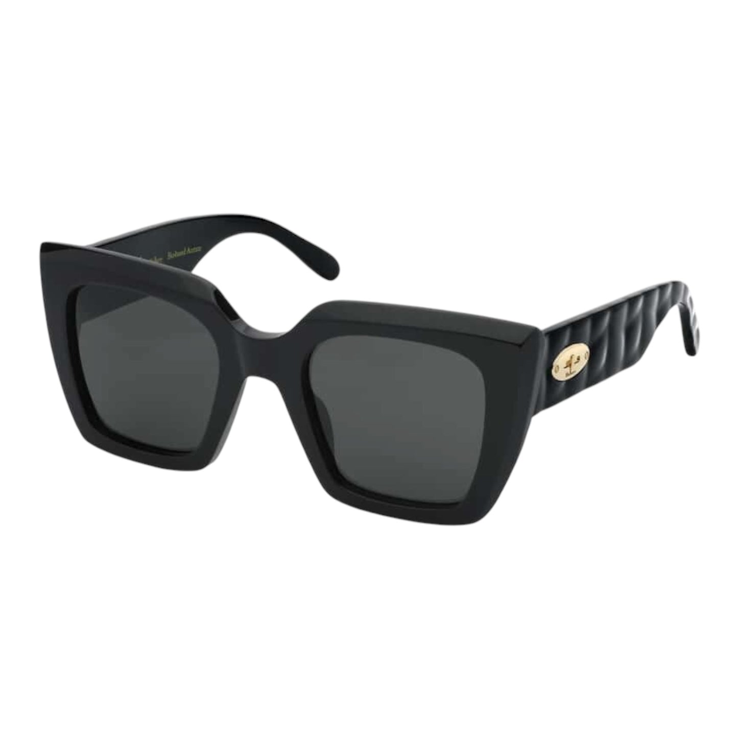 Mulberry Softie SML215 Sunglasses Black/Smoke