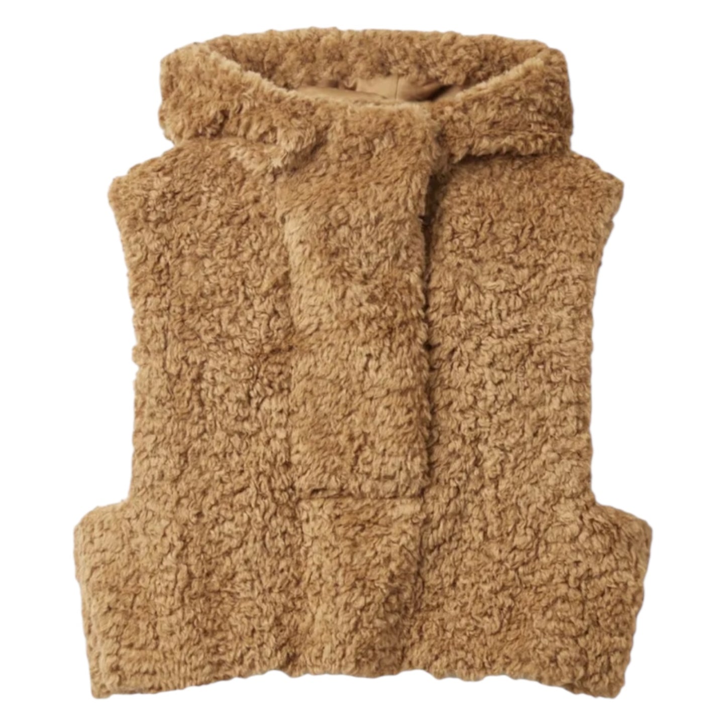 COS Hooded Faux Shearling Vest - 10/12