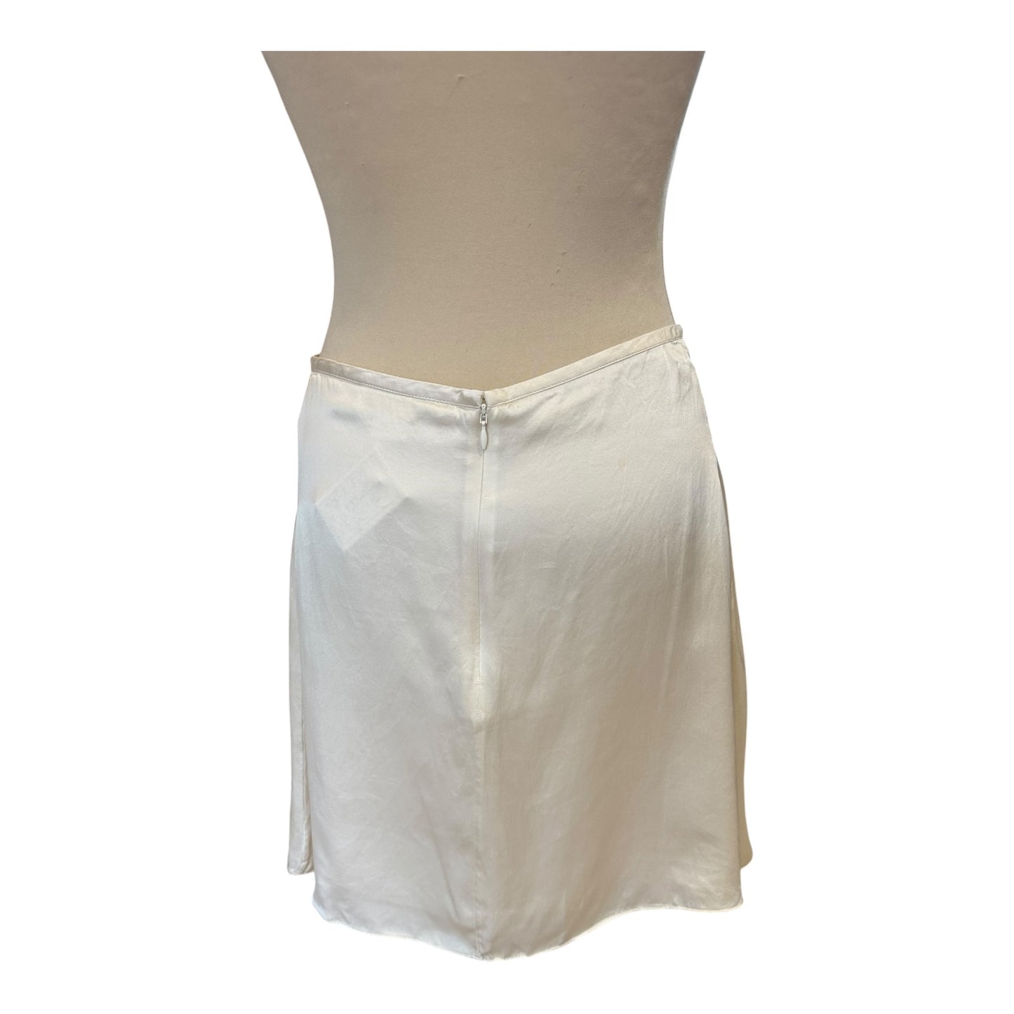 Harmur Cream Silk Top and Skirt - 8/10