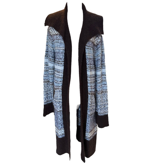 Fenn Wright Manson Blue and Brown Cardigan - 14/16 - NEW