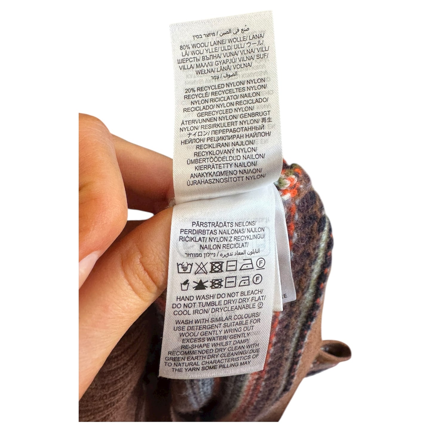 Sea Salt Brown Fair Isle Sweater Vest - 14