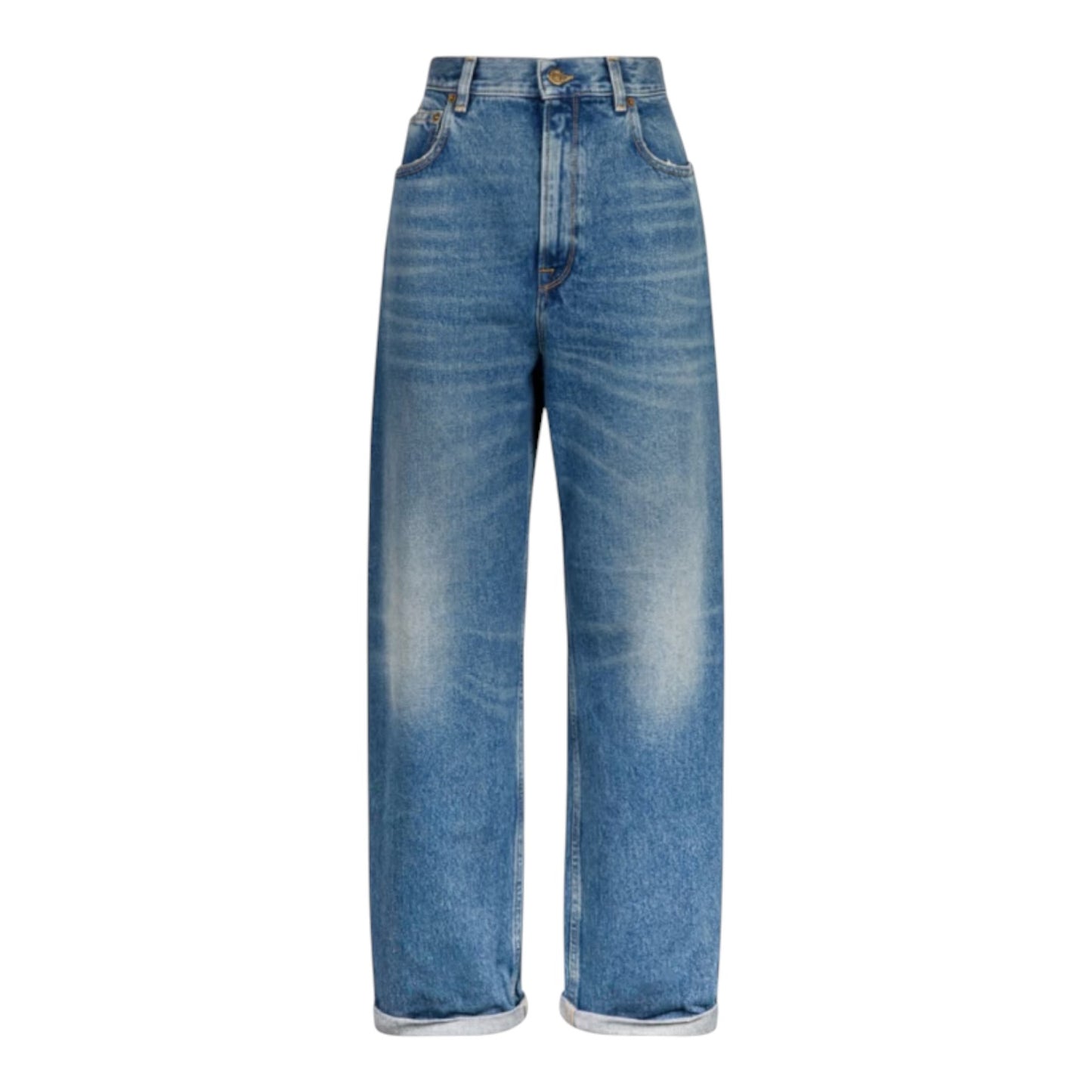 Golden Goose Star Motif Kim Wide Leg Jeans - 8