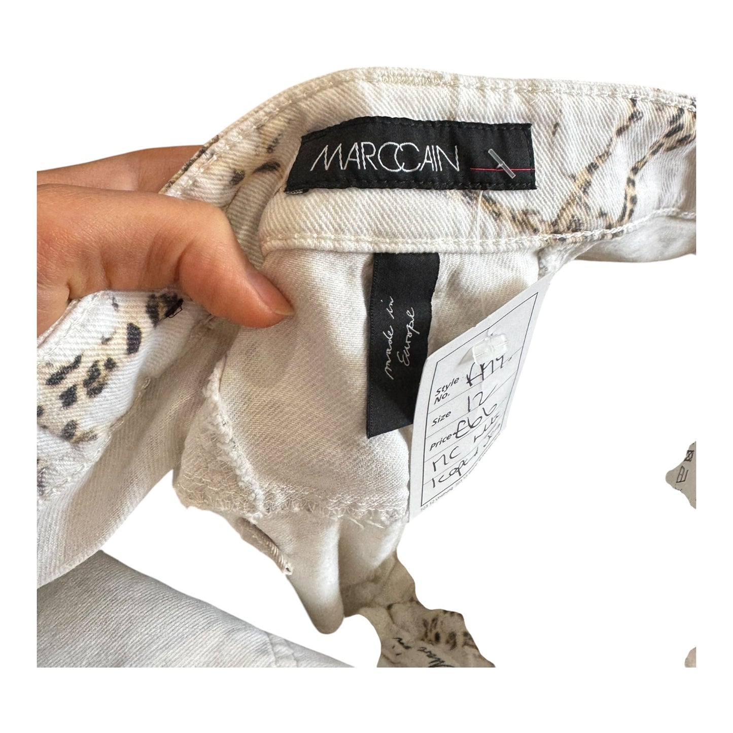 Marc Cain Animal Printed Jeans - 12