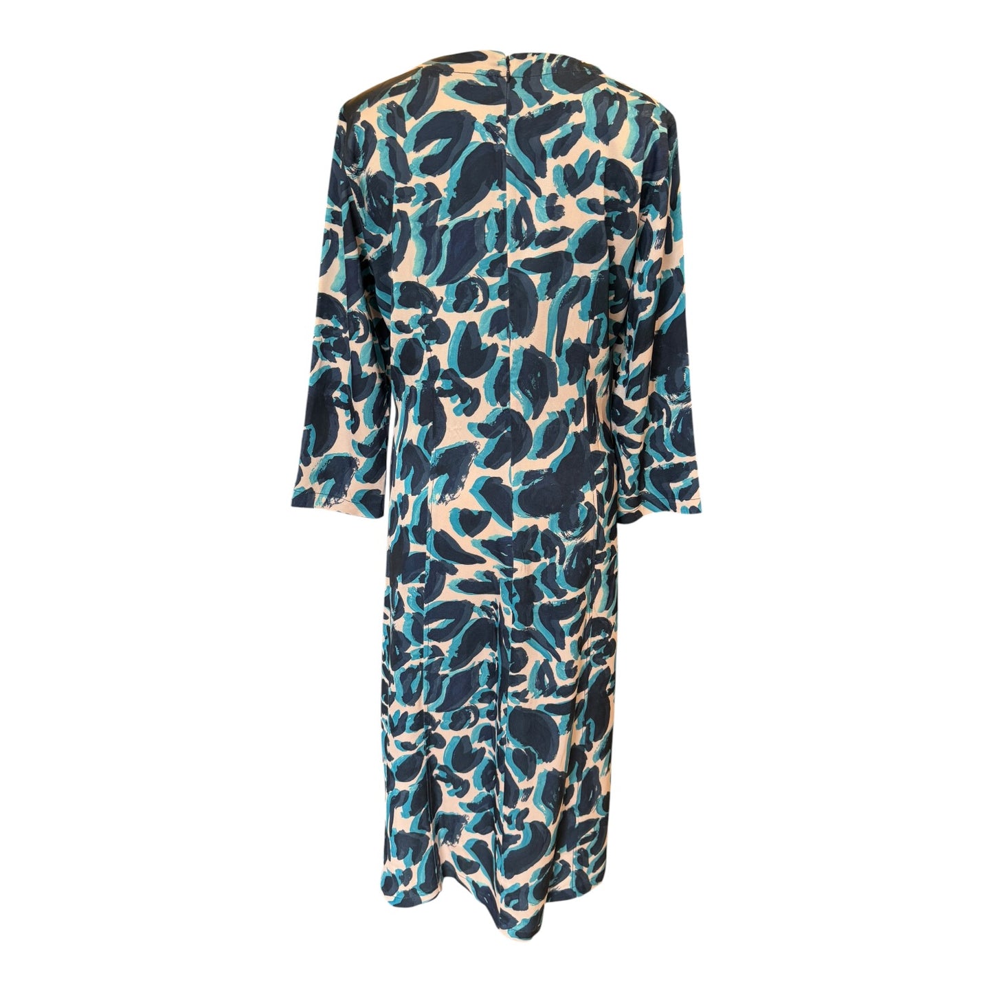 Stine Goya Blue Animal Print Dress - 14