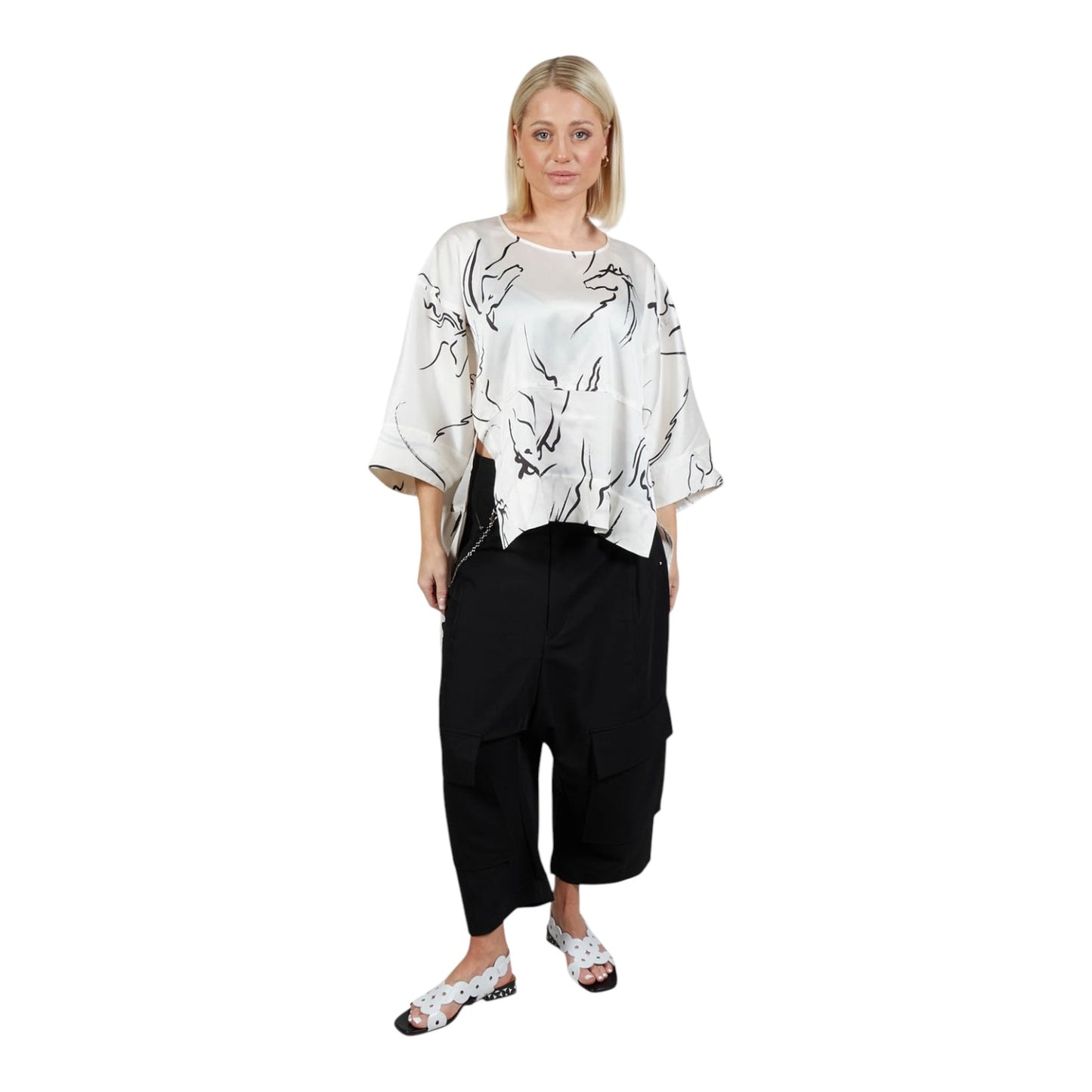 High Innocence Top in White by High - 16